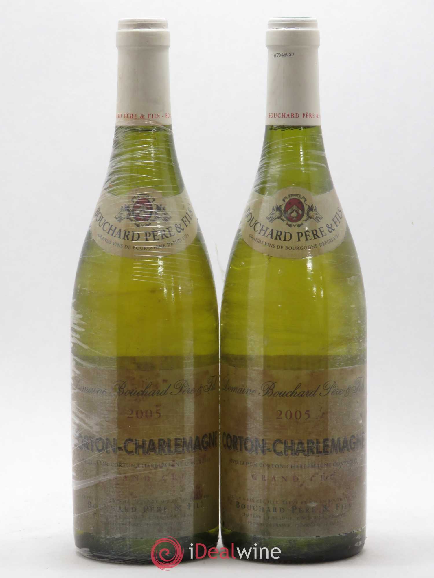 Corton-Charlemagne Grand Cru Bouchard Père & Fils 2005 - Lot de 2 bouteilles - 0