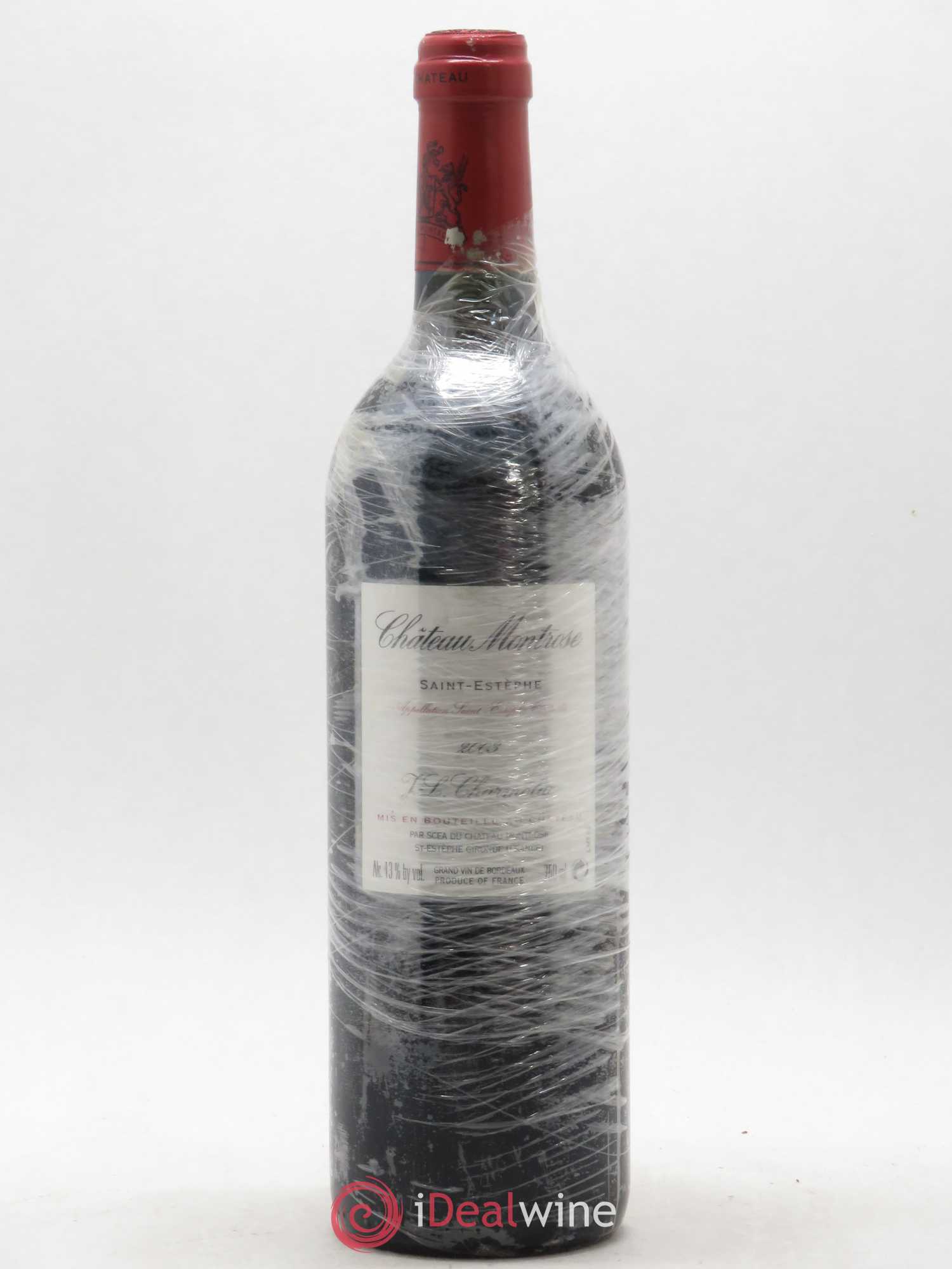 Château Montrose 2ème Grand Cru Classé 2003 - Lot de 1 bouteille - 1