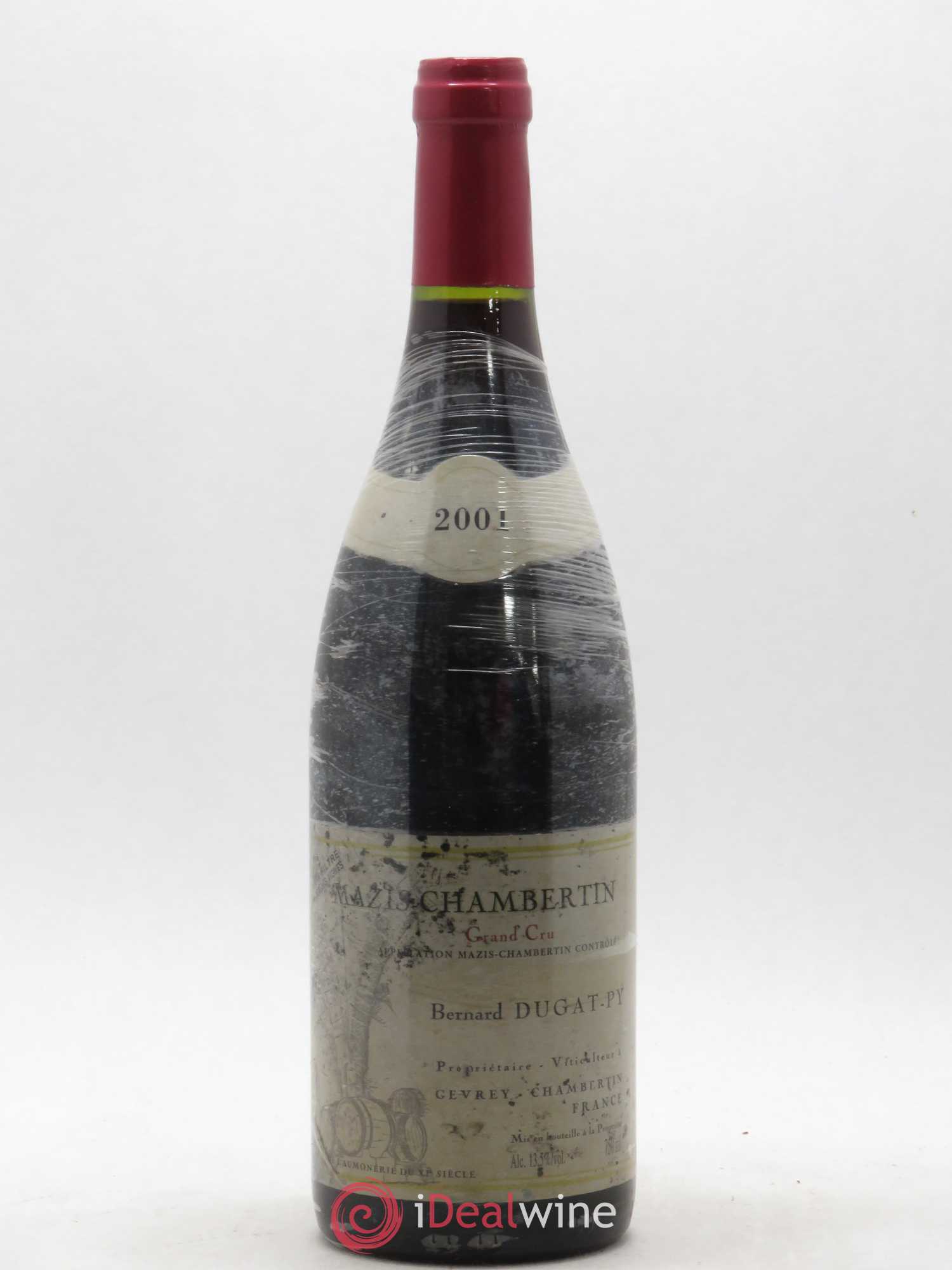 Mazis-Chambertin Grand Cru Vieilles Vignes Dugat-Py 2001 - Lot de 1 bouteille - 0