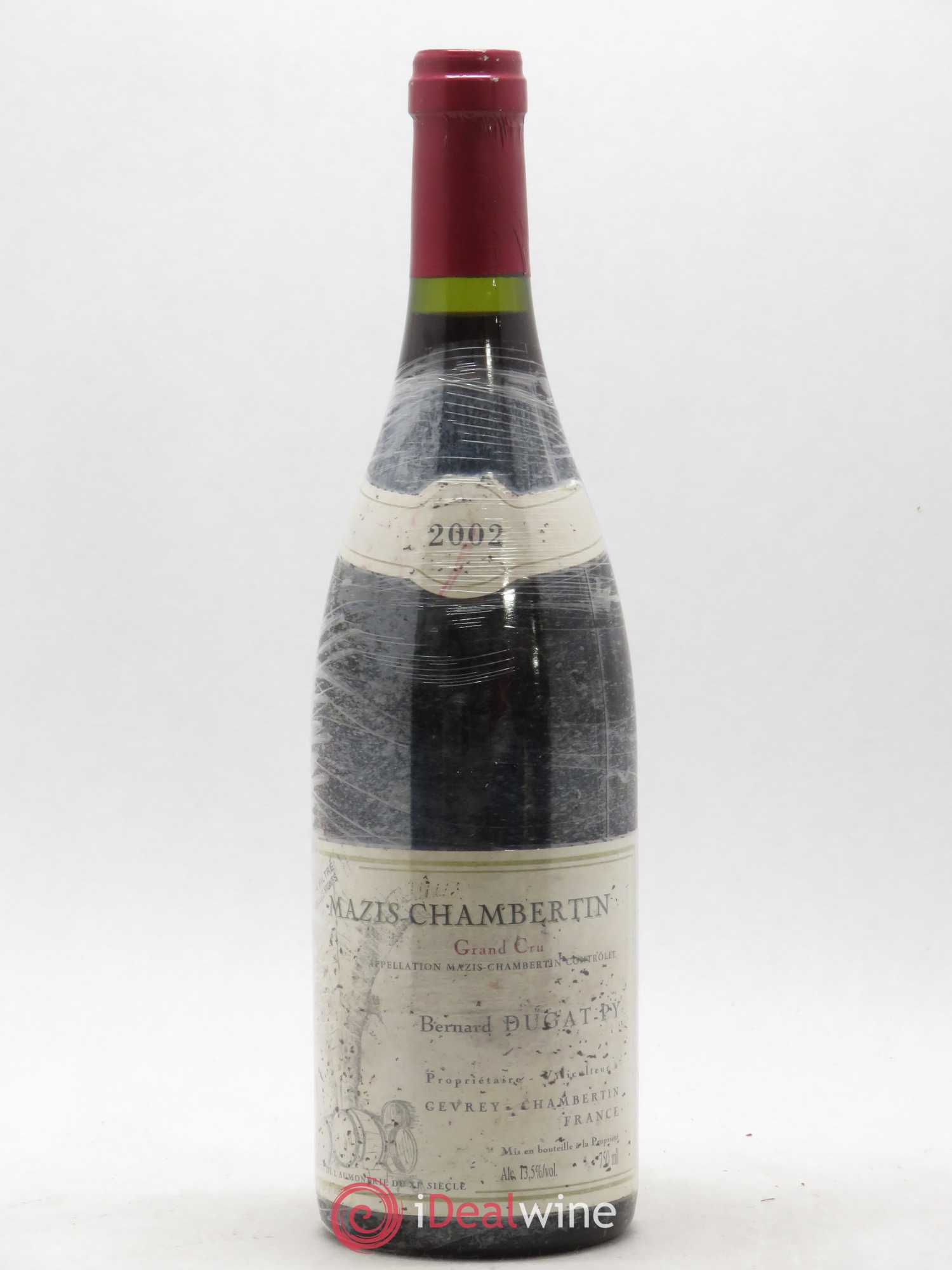 Mazis-Chambertin Grand Cru Vieilles Vignes Dugat-Py 2002 - Lot de 1 bouteille - 0