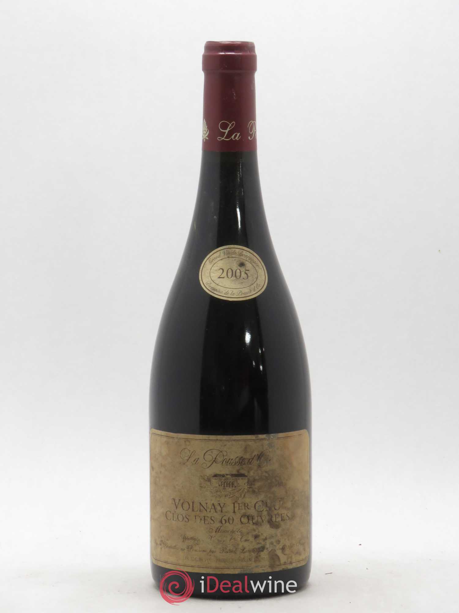Volnay 1er Cru Clos des 60 ouvrées La Pousse d'Or (Domaine de) 2005 - Lot de 1 bouteille - 0