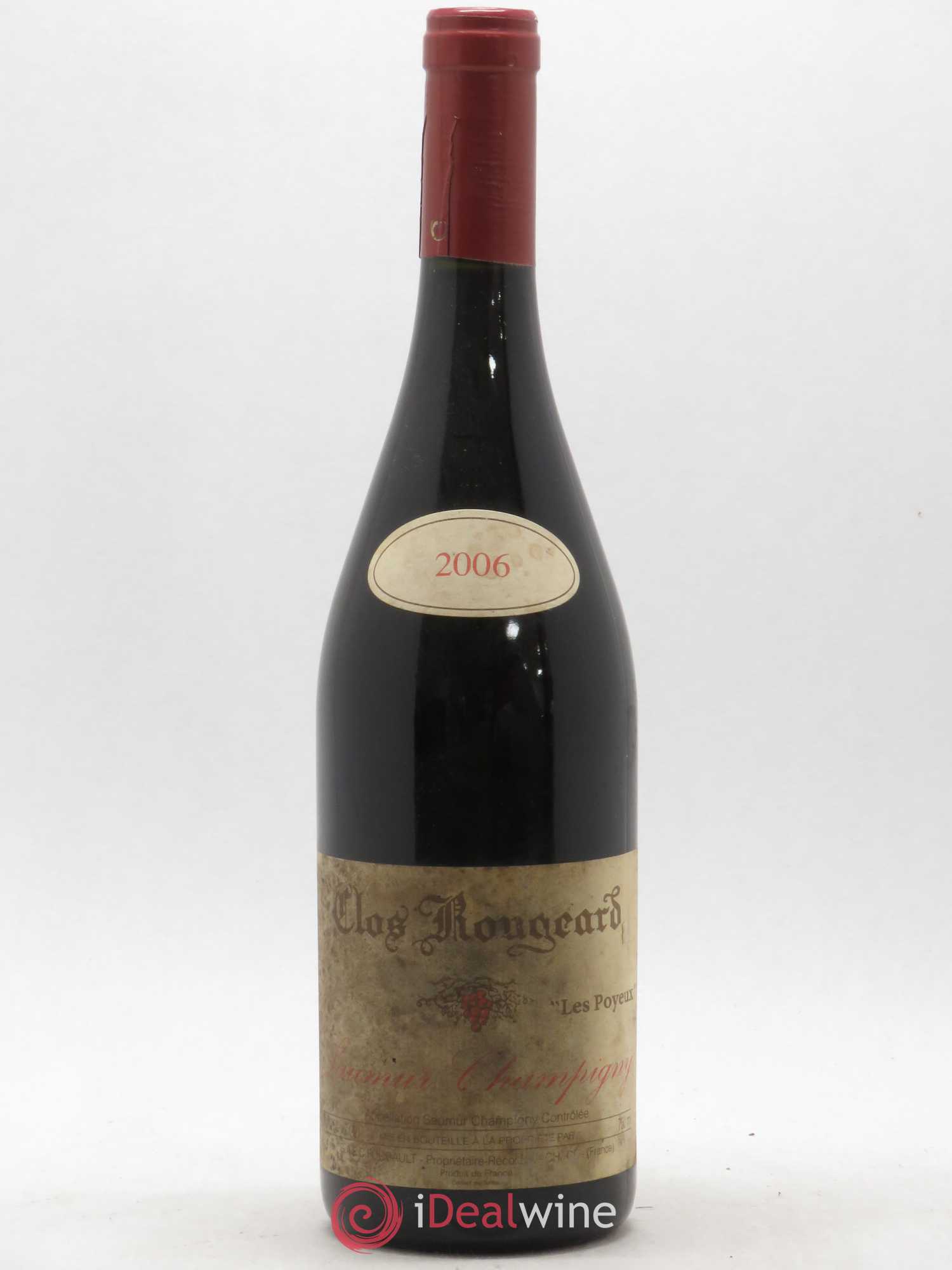 Saumur-Champigny Les Poyeux Clos Rougeard 2006 - Lot de 1 bouteille - 0