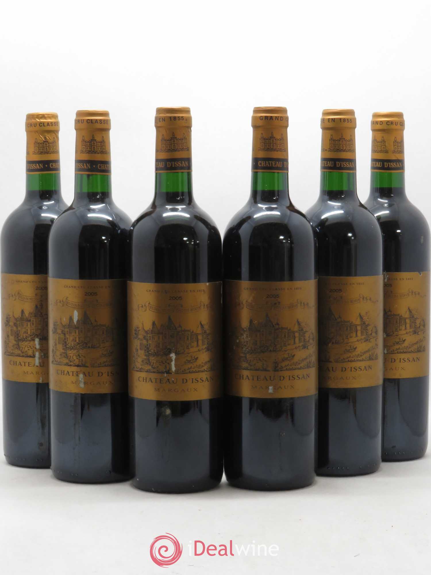 Château d'Issan 3ème Grand Cru Classé 2005 - Lot de 6 bouteilles - 0