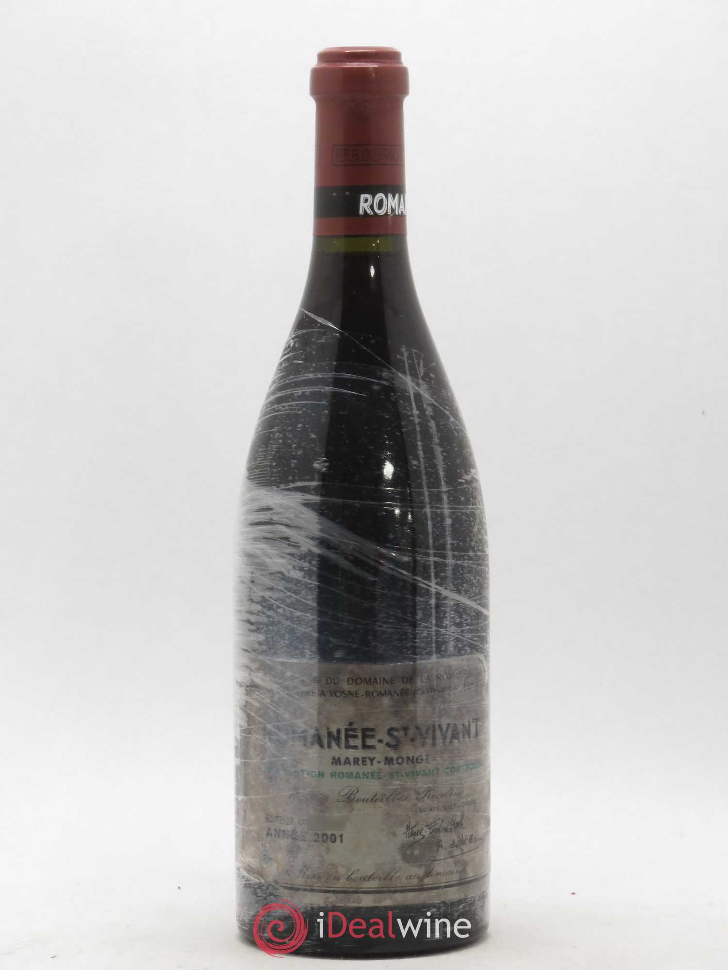 Romanée-Saint-Vivant Grand Cru Domaine de la Romanée-Conti 2001 - Lot de 1 bouteille - 0