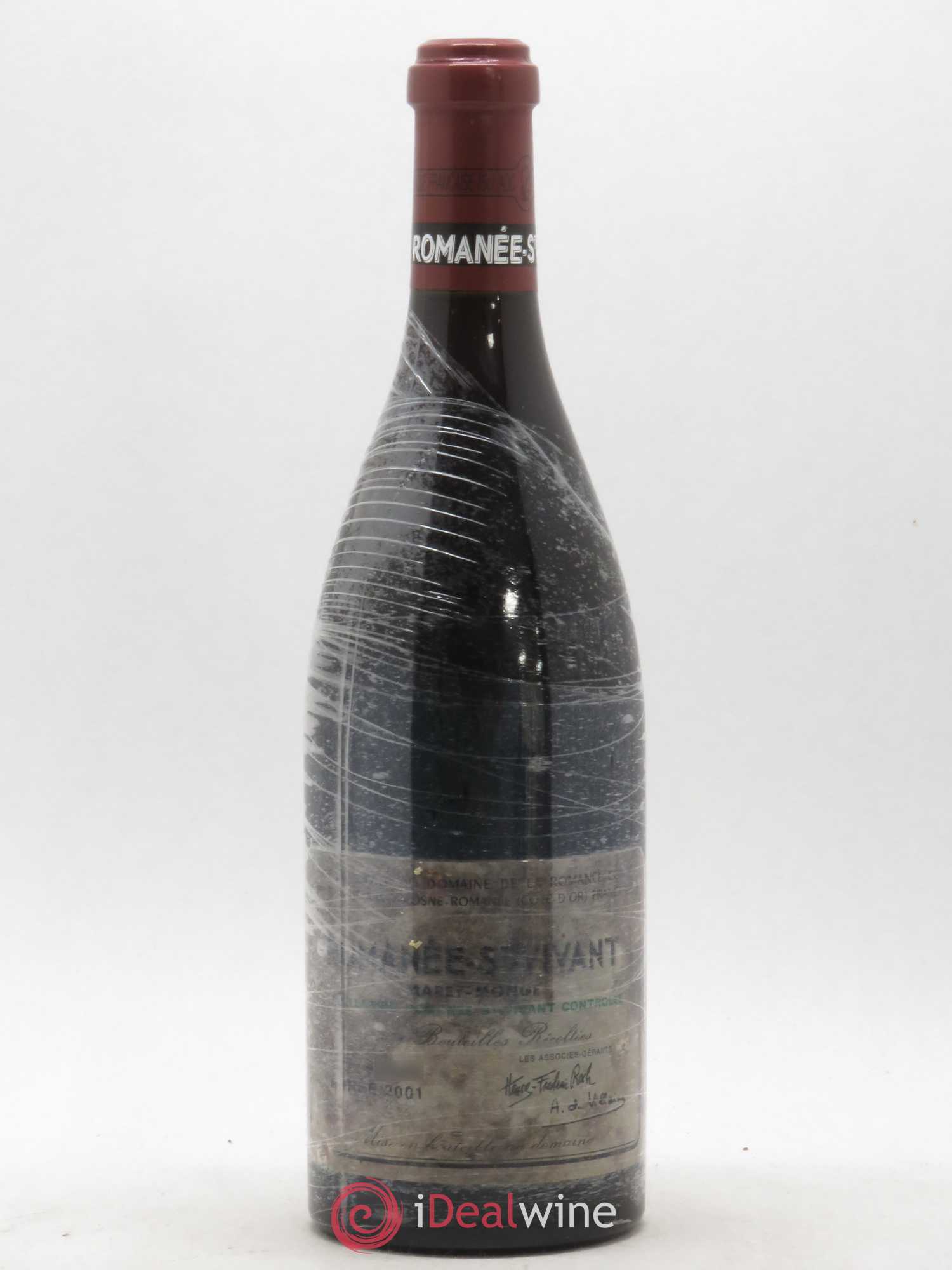 Romanée-Saint-Vivant Grand Cru Domaine de la Romanée-Conti 2001 - Lot de 1 bouteille - 0