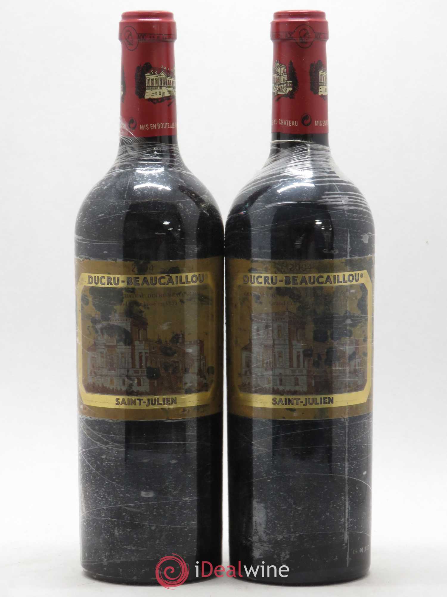 Château Ducru Beaucaillou 2ème Grand Cru Classé 2004 - Lot de 2 bouteilles - 0