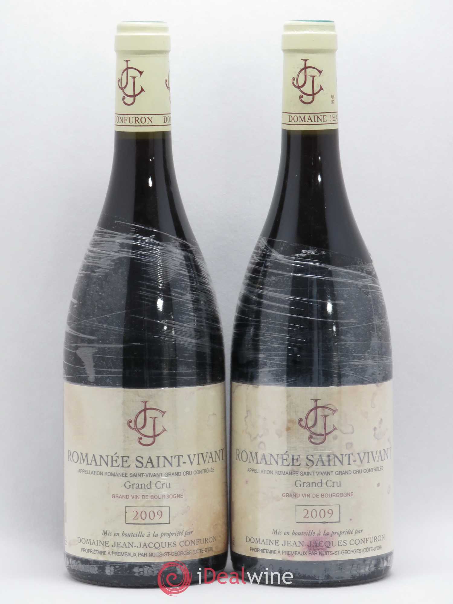 Romanée-Saint-Vivant Grand Cru Jean-Jacques Confuron 2009 - Lot de 2 bouteilles - 0