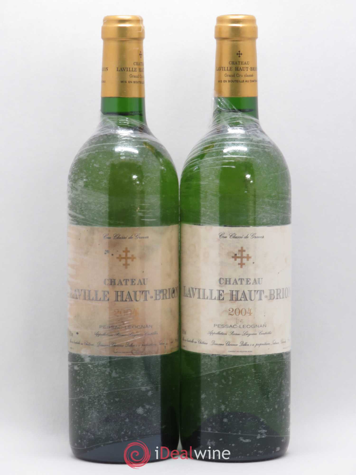 Château Laville Haut-Brion Cru Classé de Graves 2004 - Lot de 2 bouteilles - 0