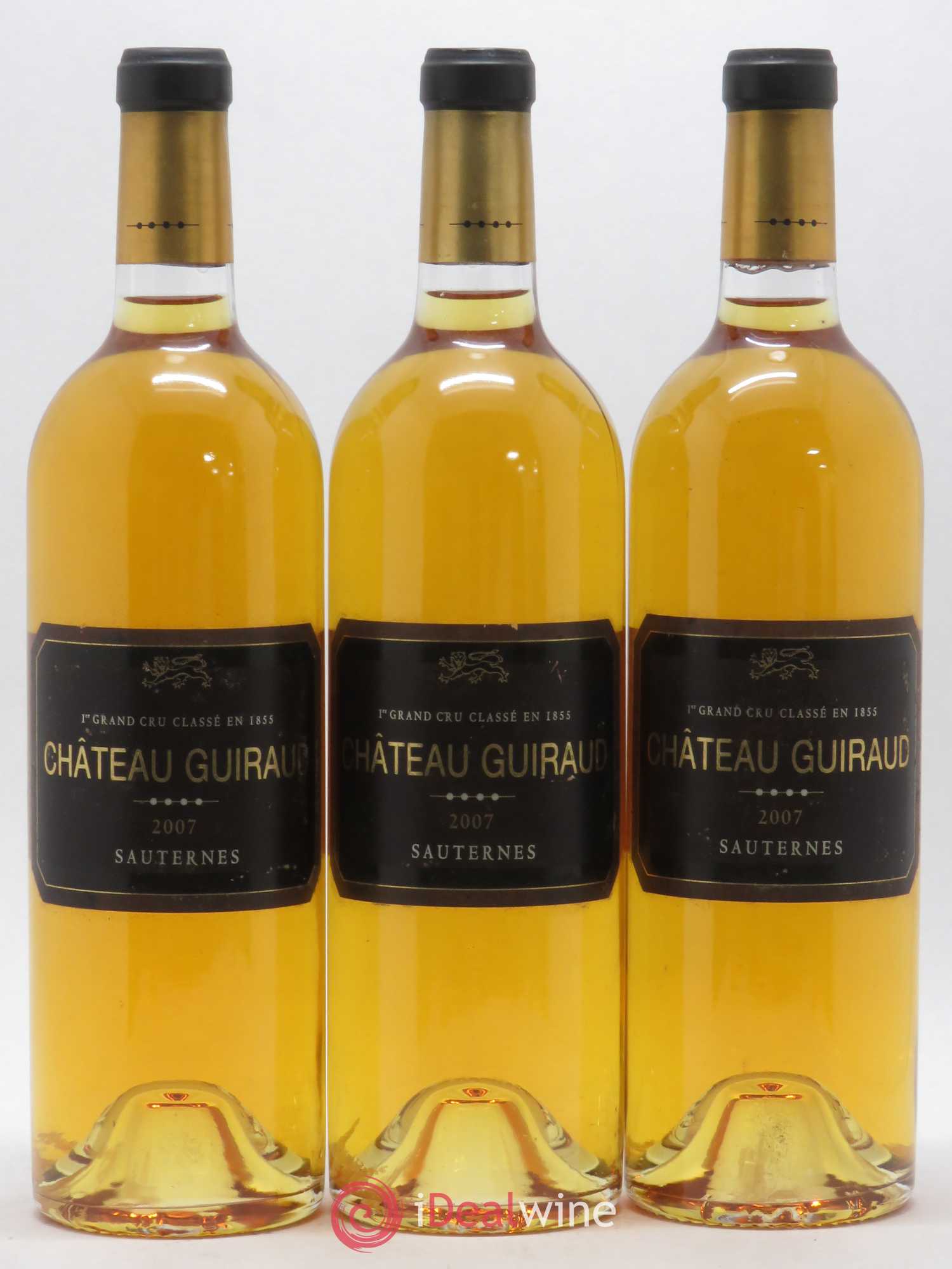 Château Guiraud 1er Grand Cru Classé 2007 - Lotto di 3 bottiglie - 0