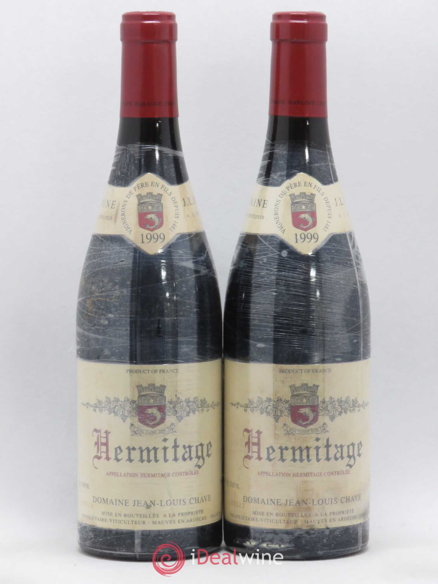 Hermitage Jean-Louis Chave 1999 - Lot de 2 bouteilles - 0