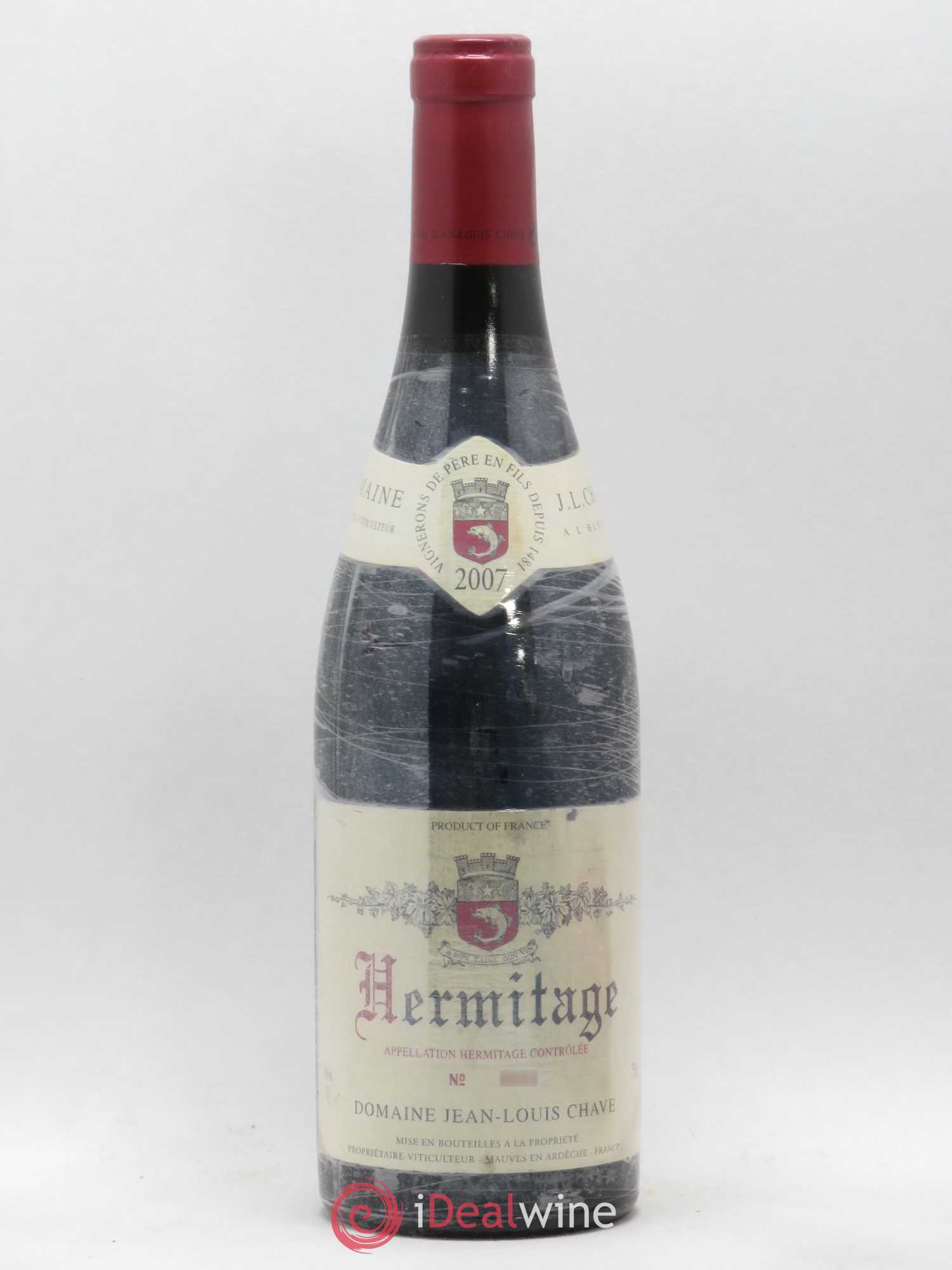 Hermitage Jean-Louis Chave 2007 - Lot de 1 bouteille - 0