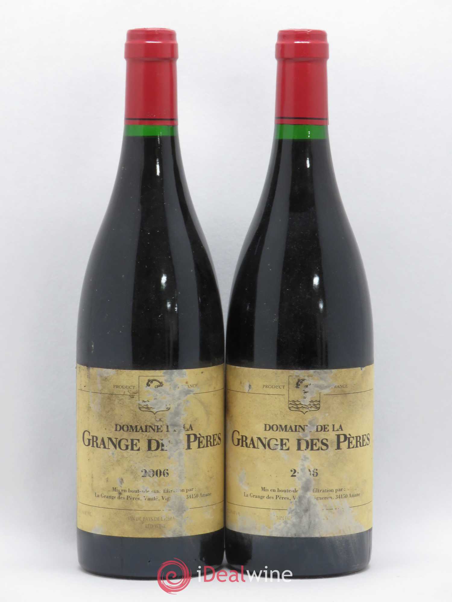 Pays d'Hérault Grange des Pères Laurent Vaillé 2006 - Lot de 2 bouteilles - 0