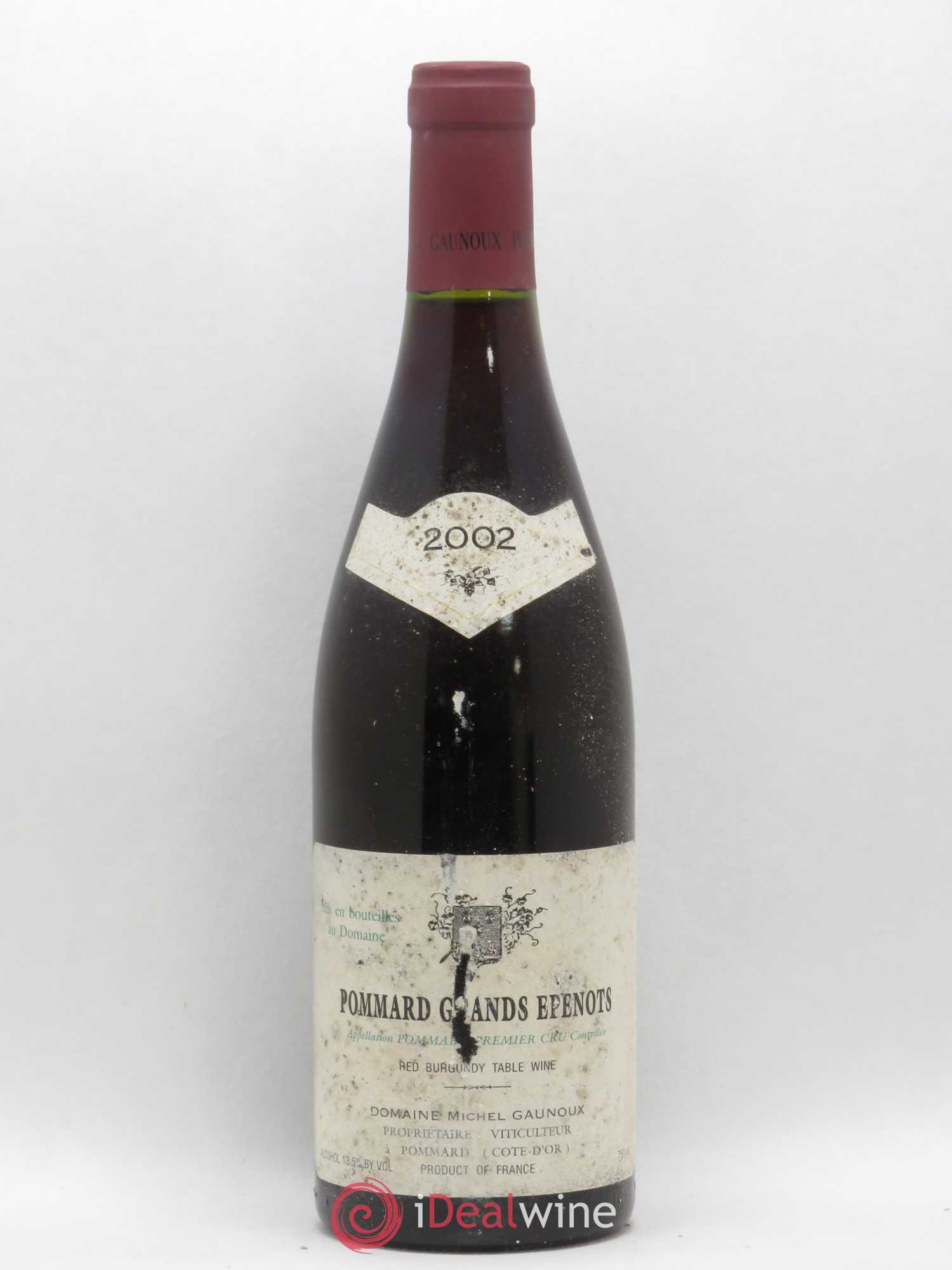 Pommard 1er Cru Grands Epenots Michel Gaunoux 2002 - Lot de 1 bouteille - 0