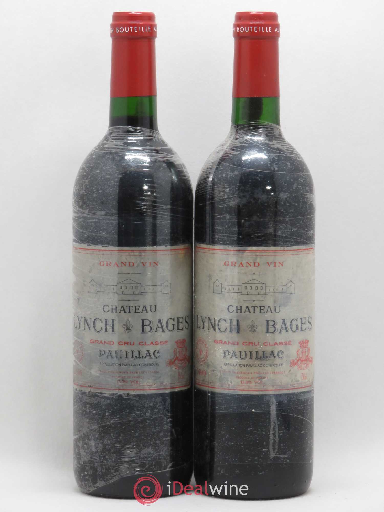 Château Lynch Bages 5ème Grand Cru Classé 2000 - Lot de 2 bouteilles - 0