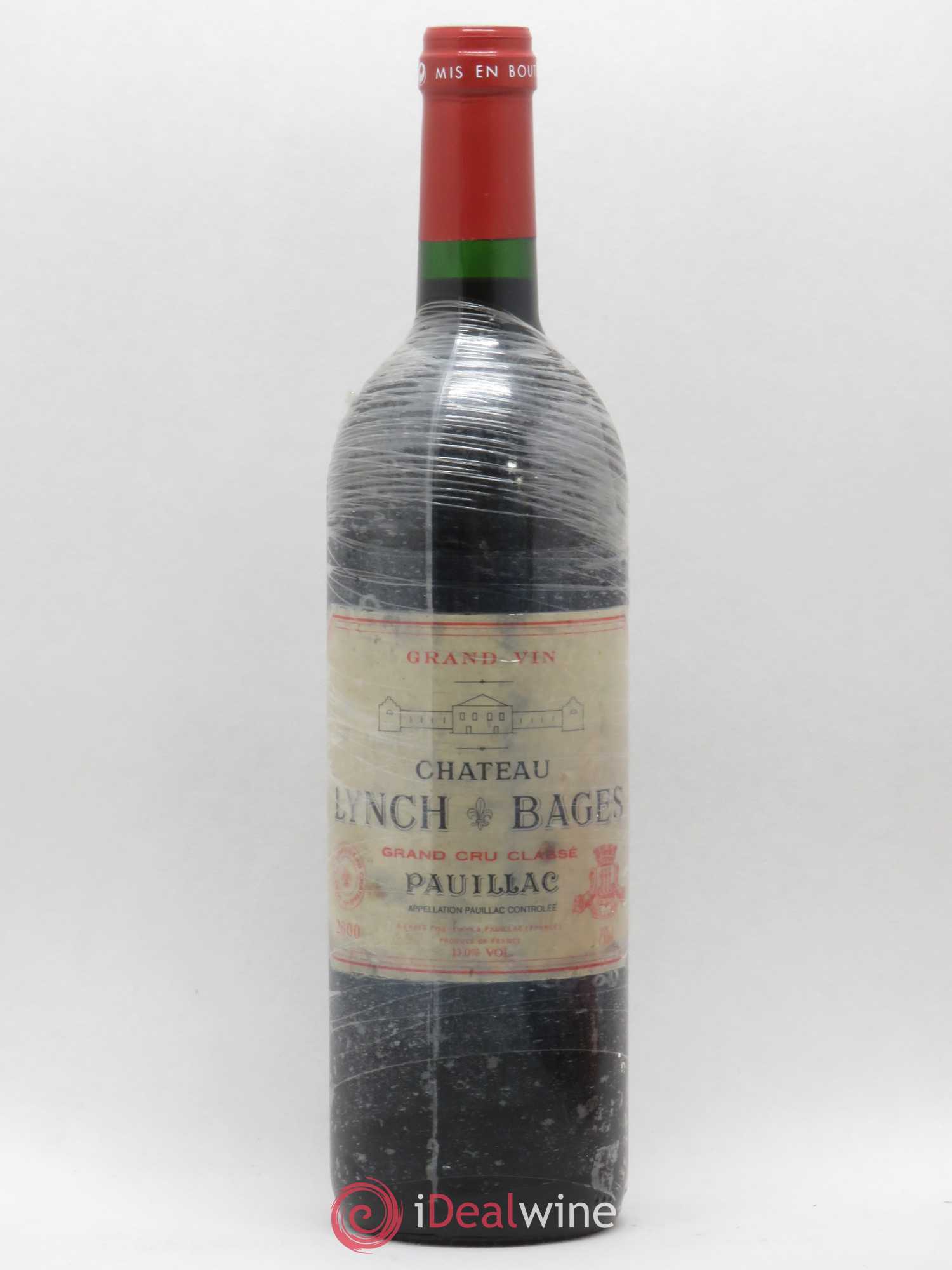 Château Lynch Bages 5ème Grand Cru Classé 2000 - Lot de 1 bouteille - 0