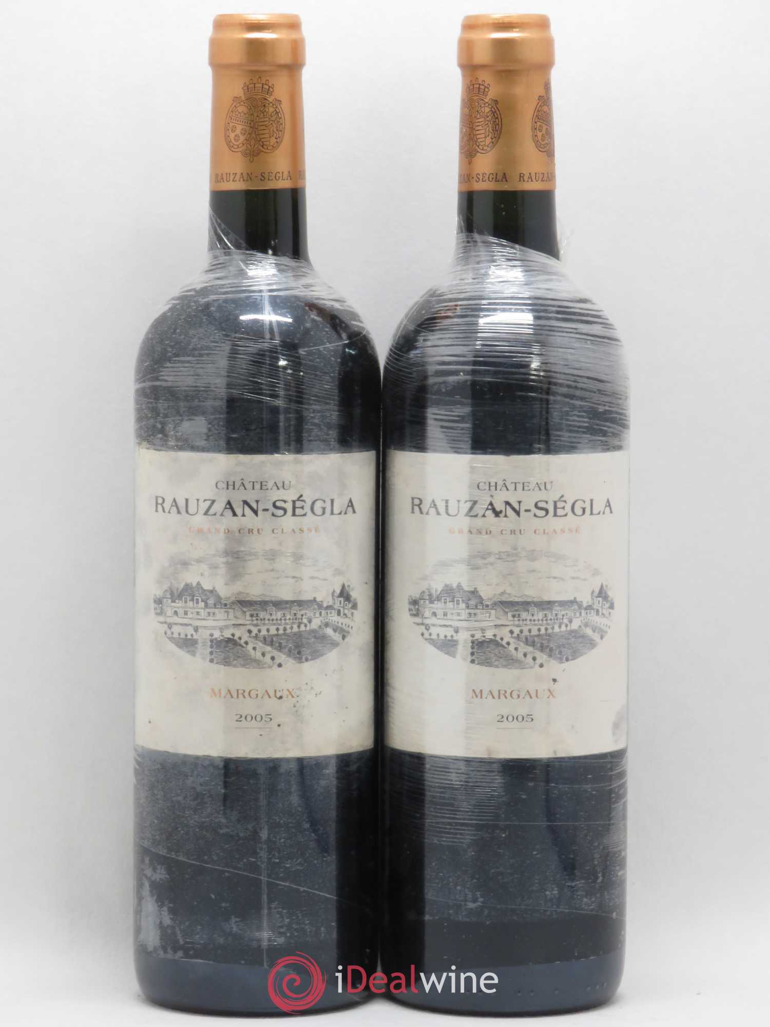 Château Rauzan Ségla Grand Cru Classé 2005 - Lot de 2 bouteilles - 0