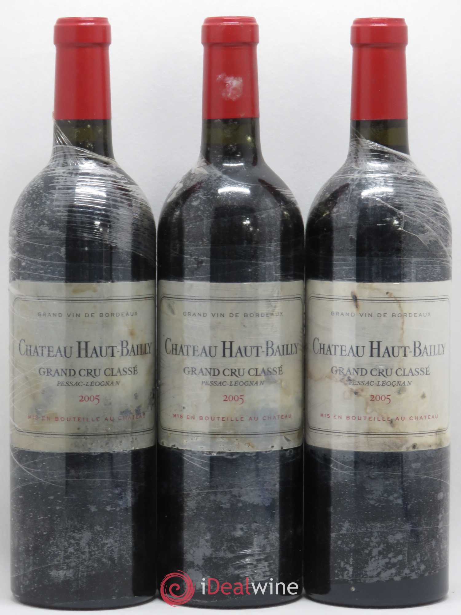 Château Haut-Bailly Cru Classé de Graves 2005 - Lot de 6 bouteilles - 1