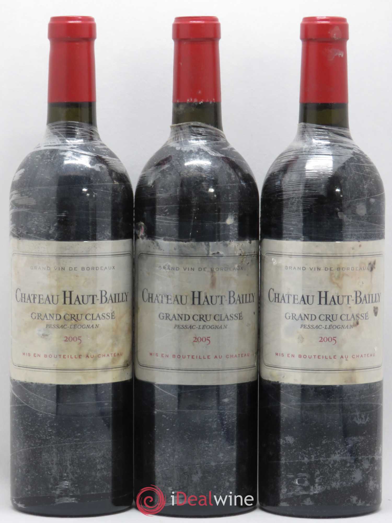 Château Haut-Bailly Cru Classé de Graves 2005 - Lot de 6 bouteilles - 2