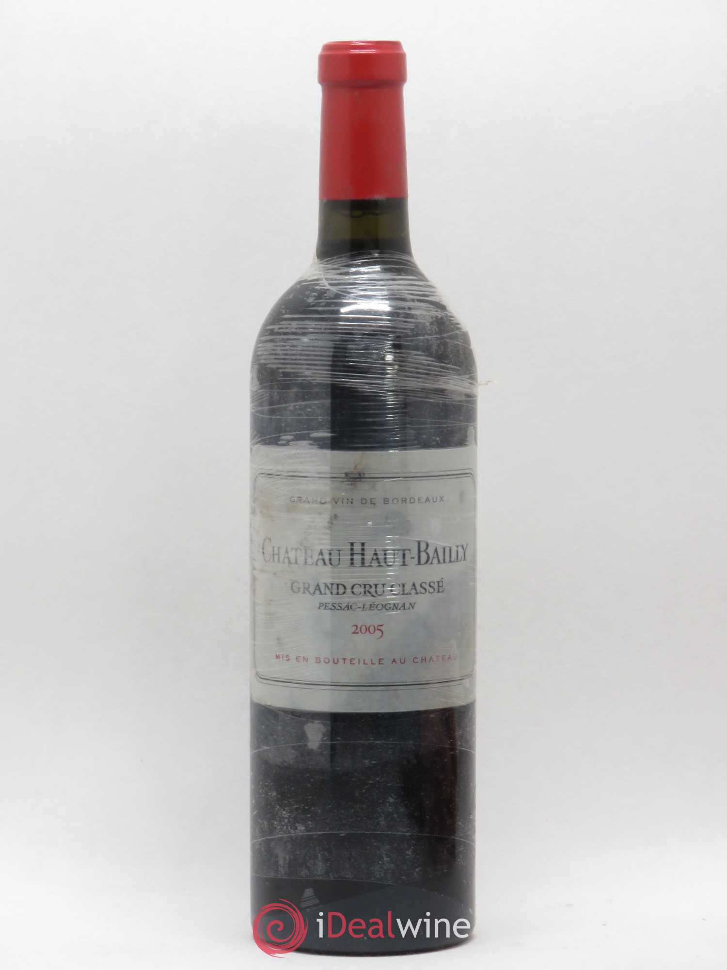 Château Haut-Bailly Cru Classé de Graves 2005 - Lot de 1 bouteille - 0