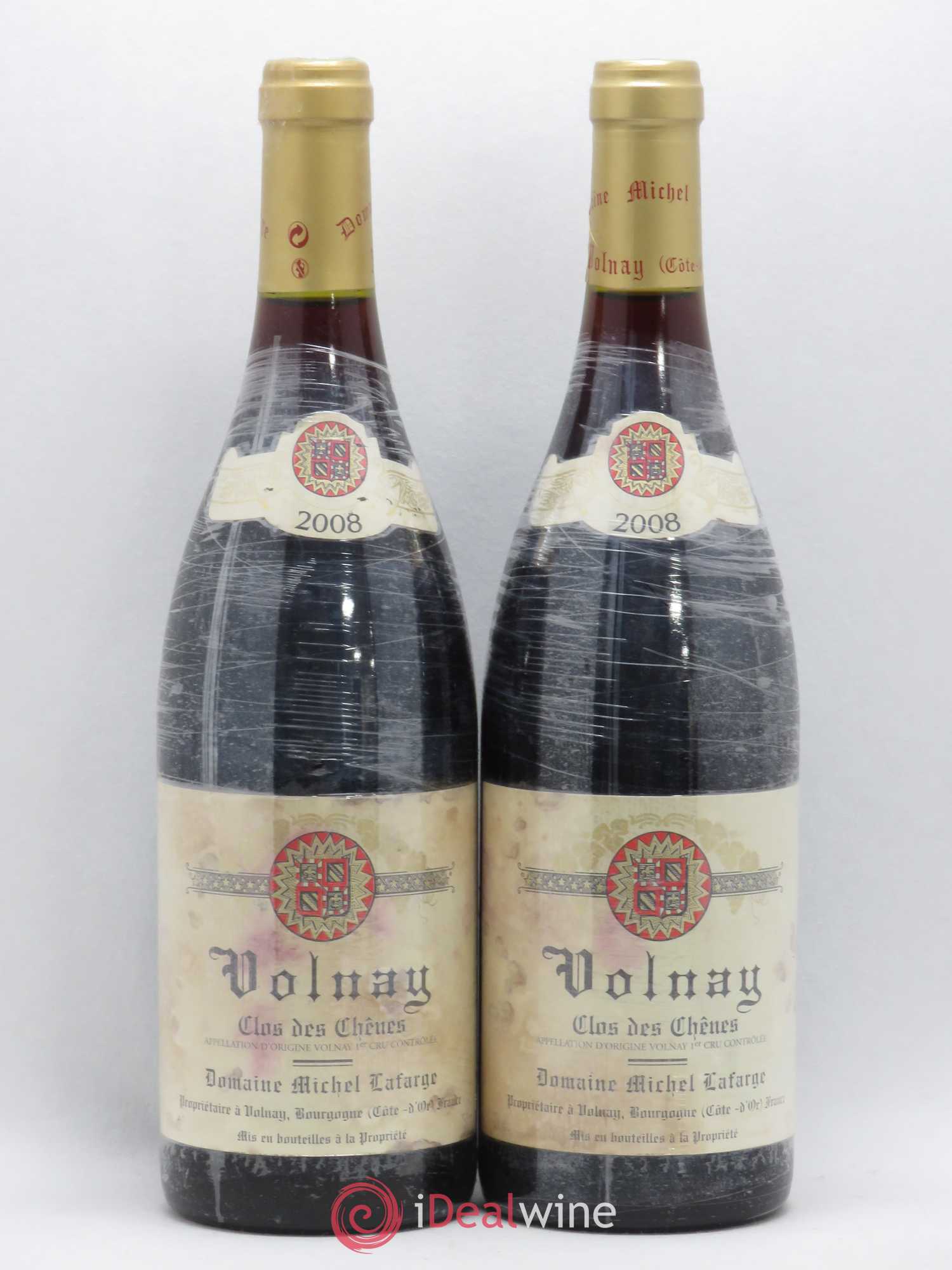 Volnay 1er Cru Clos des Chênes Lafarge (Domaine) 2008 - Lot de 2 bouteilles - 0