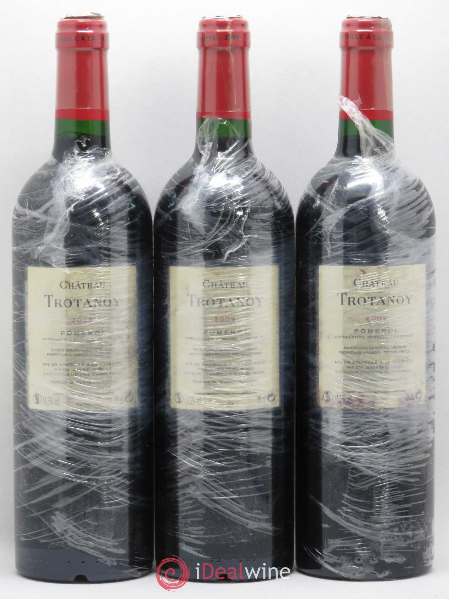 Château Trotanoy 2009 - Lot de 3 bouteilles - 1