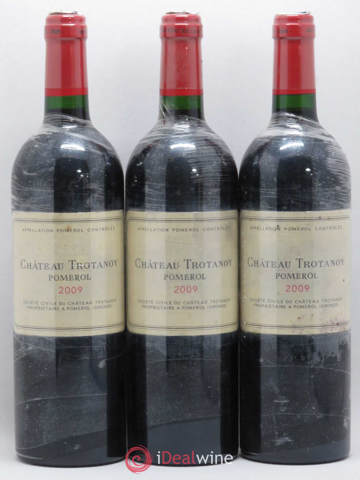 Château Trotanoy 2009 - Lot de 3 bouteilles - 0