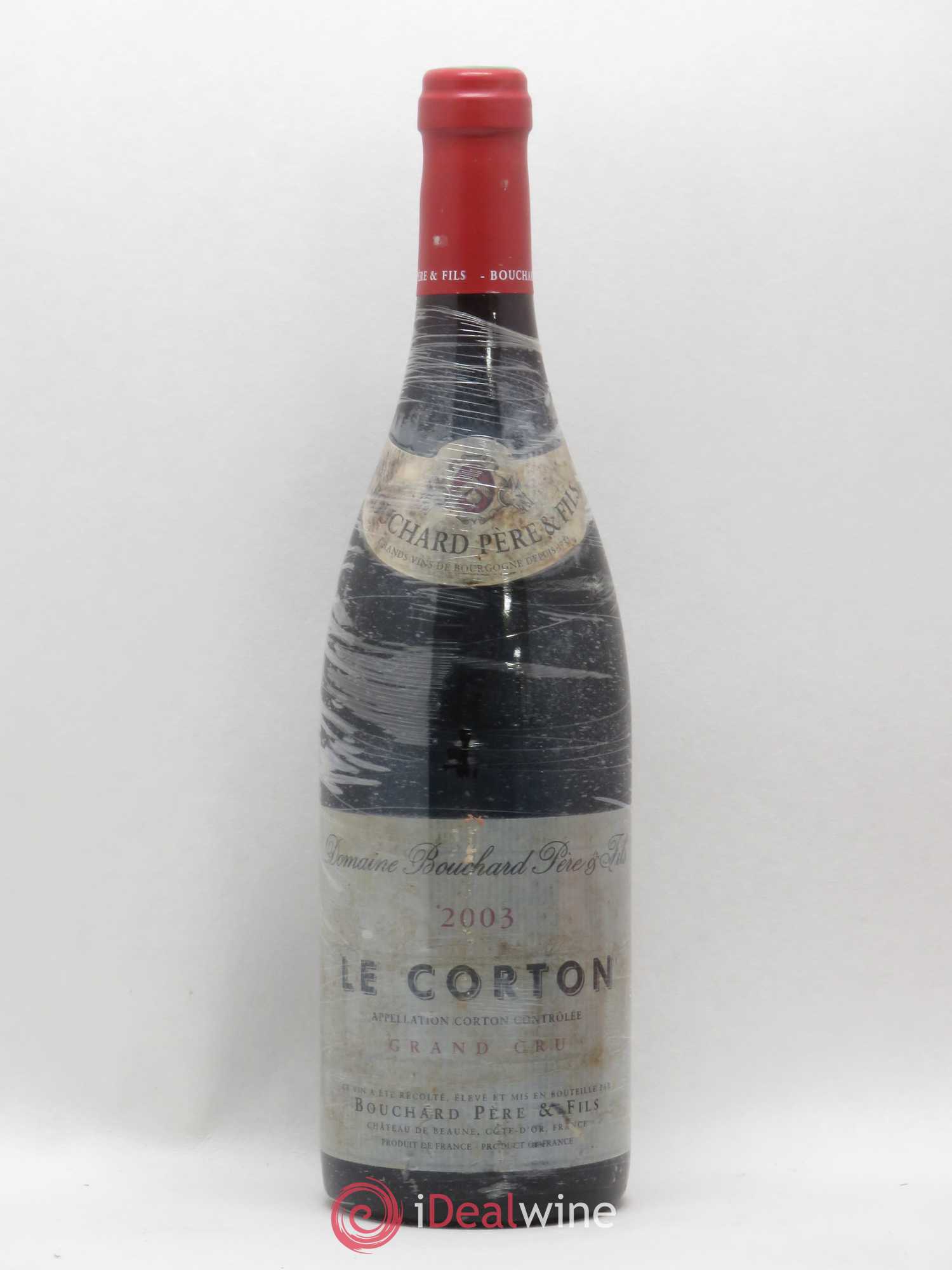 Corton Grand Cru Le Corton Bouchard Père & Fils 2003 - Lot de 1 bouteille - 0