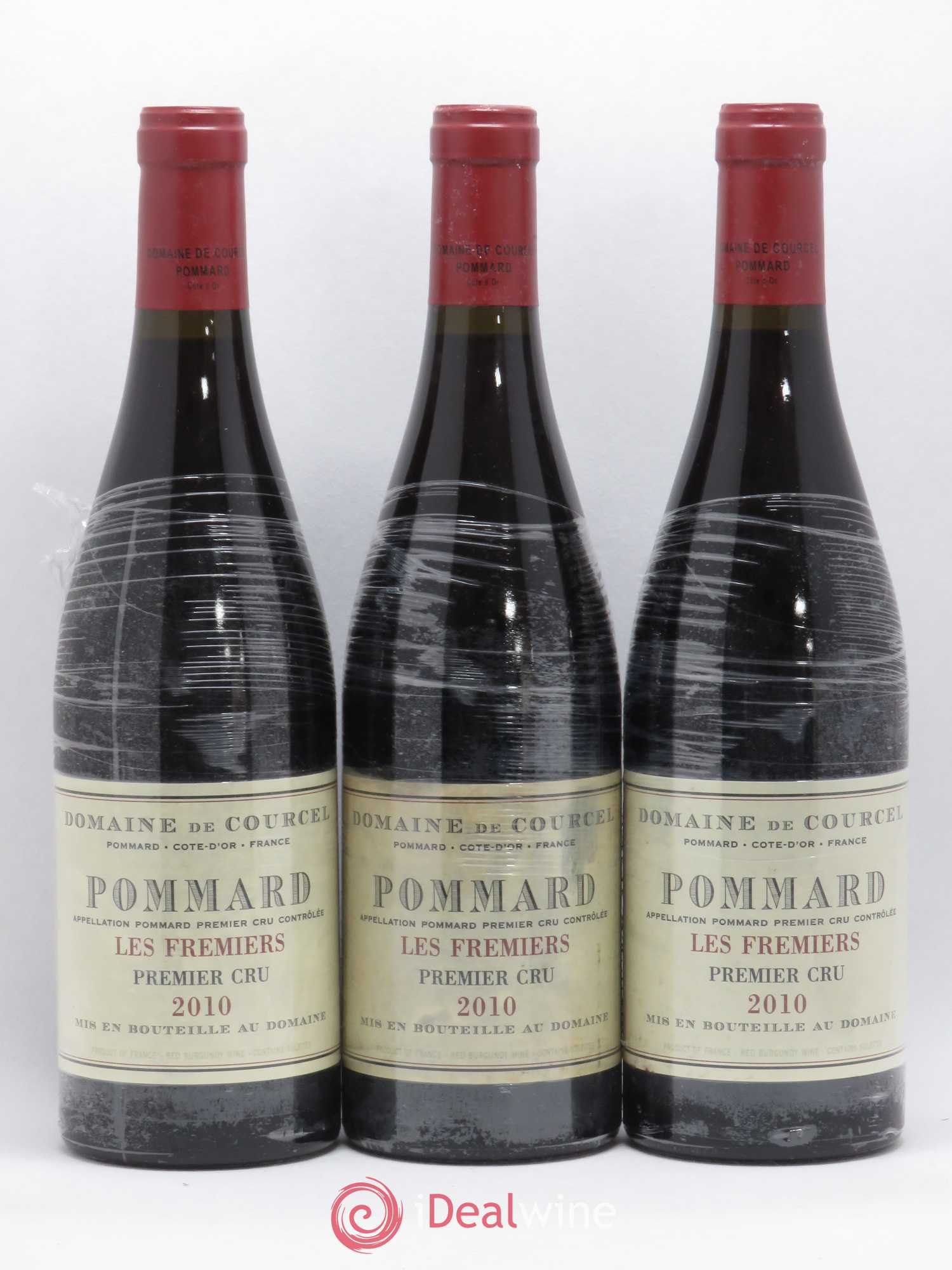 Pommard 1er Cru Les Frémiers de Courcel (Domaine) 2010 - Lot de 3 bouteilles - 0