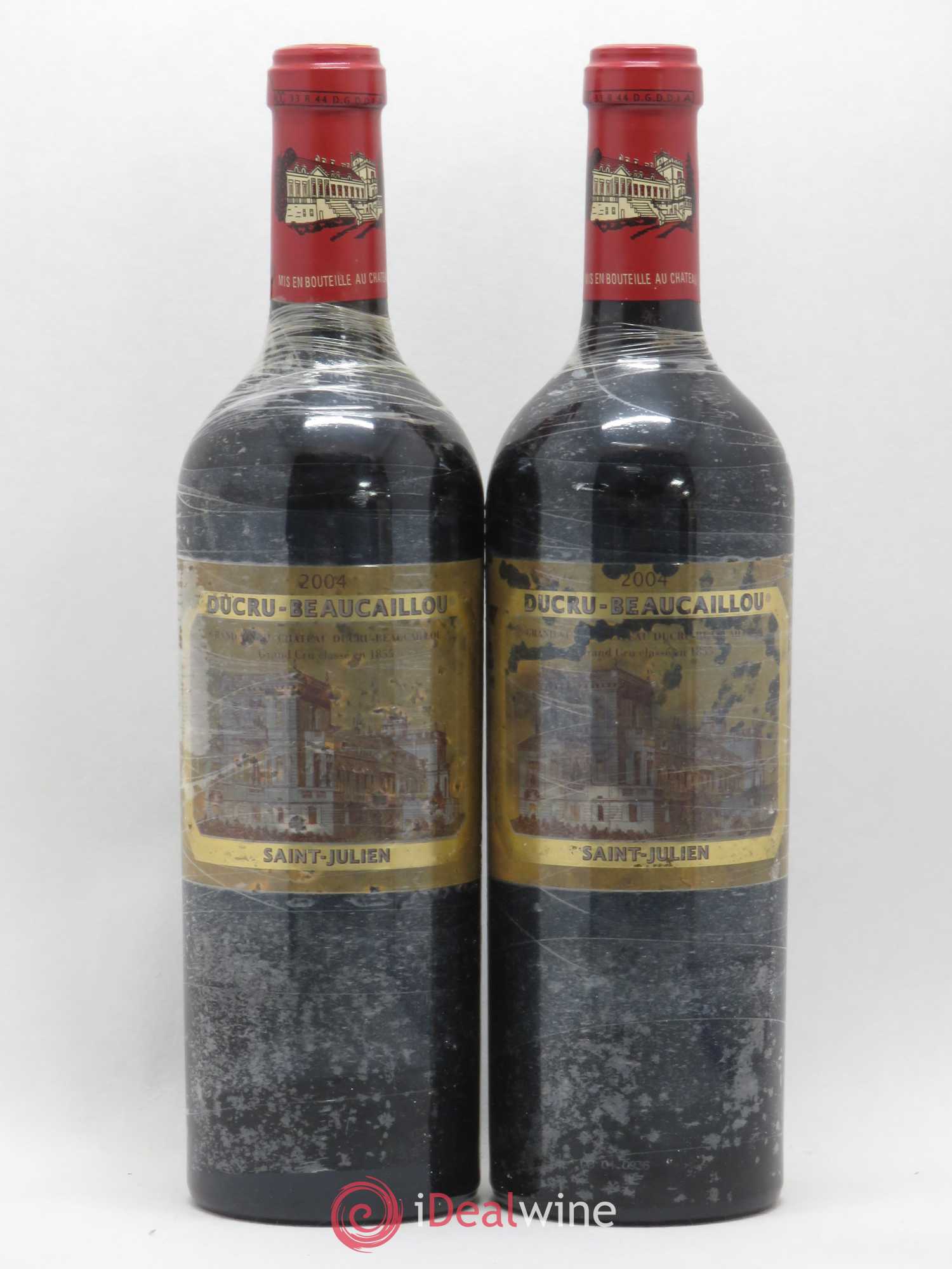 Château Ducru Beaucaillou 2ème Grand Cru Classé 2004 - Lot de 2 bouteilles - 0