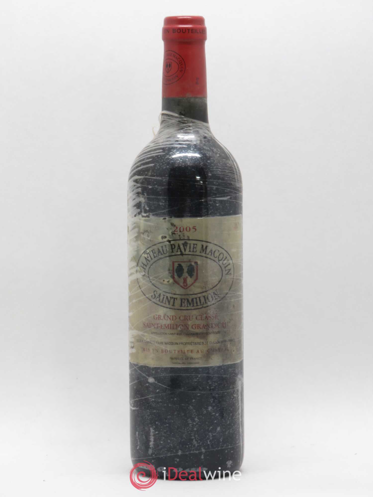 Château Pavie Macquin 1er Grand Cru Classé B 2005 - Lot de 1 bouteille - 0