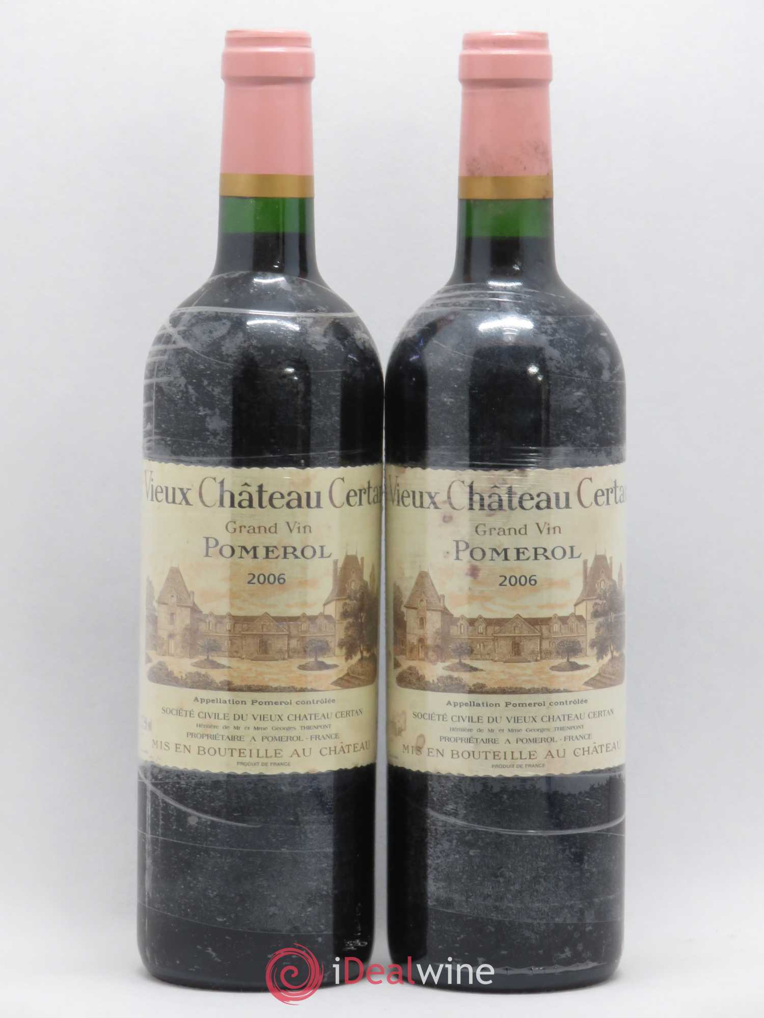 Vieux Château Certan 2006 - Lot de 2 bouteilles - 0