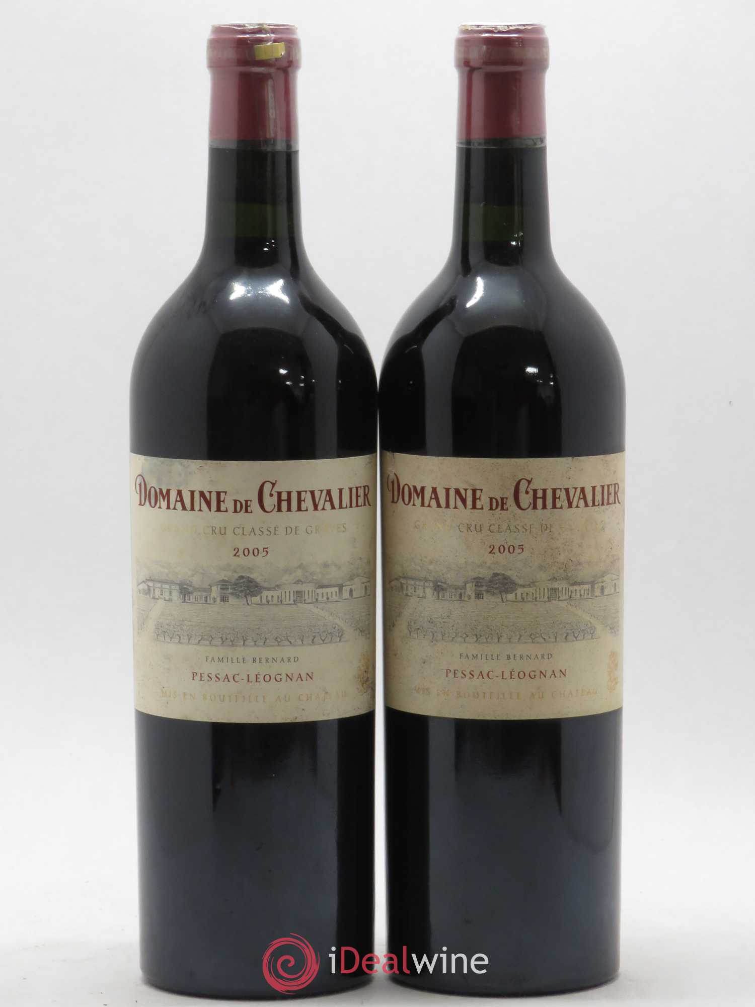 Domaine de Chevalier Cru Classé de Graves 2005 - Lot de 2 bouteilles - 0