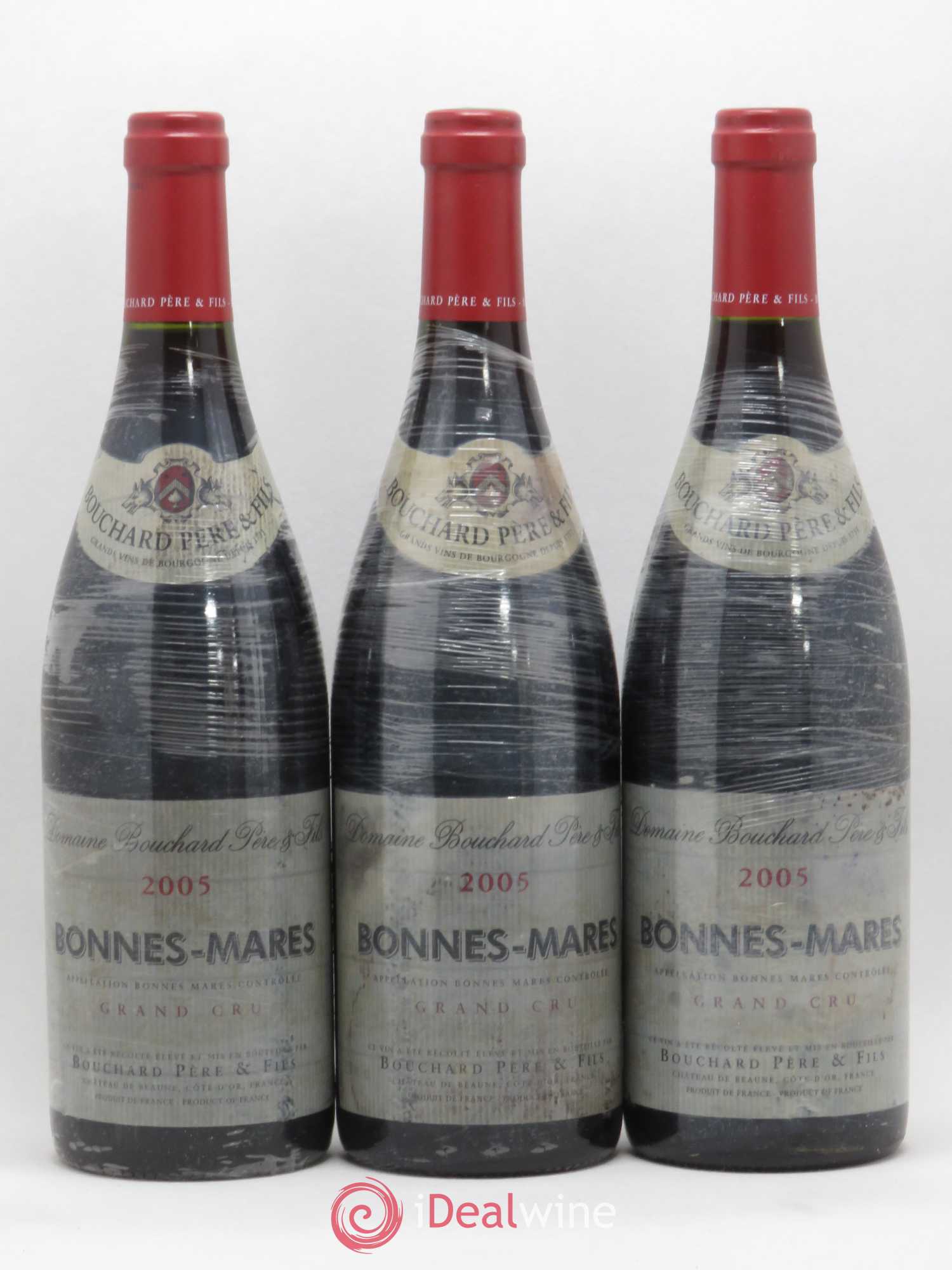 Bonnes-Mares Grand Cru Bouchard Père & Fils 2005 - Lot de 3 bouteilles - 0