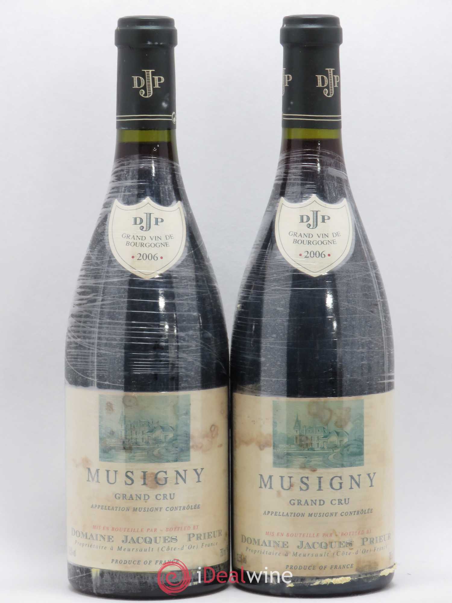 Musigny Grand Cru Jacques Prieur (Domaine) 2006 - Lot de 2 bouteilles - 0