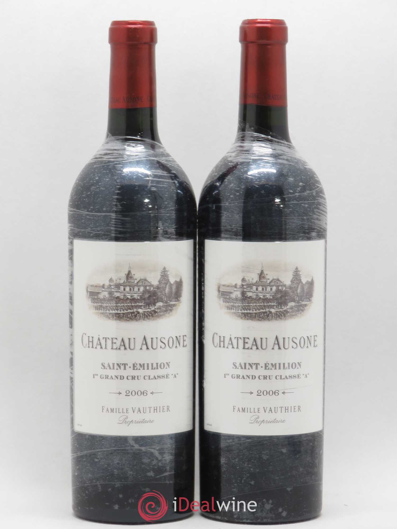 Château Ausone 1er Grand Cru Classé A 2006 - Lot de 2 bouteilles - 0