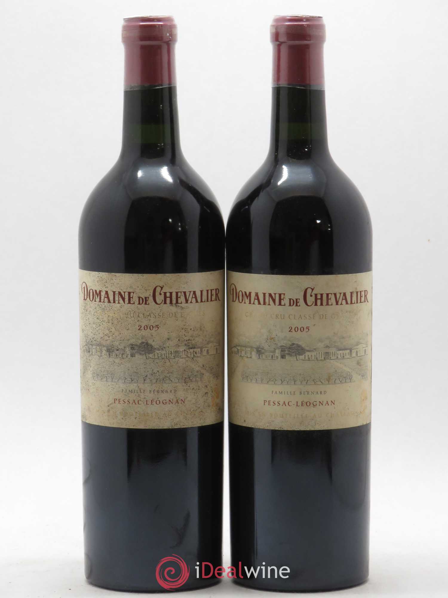 Domaine de Chevalier Cru Classé de Graves 2005 - Lot de 2 bouteilles - 0