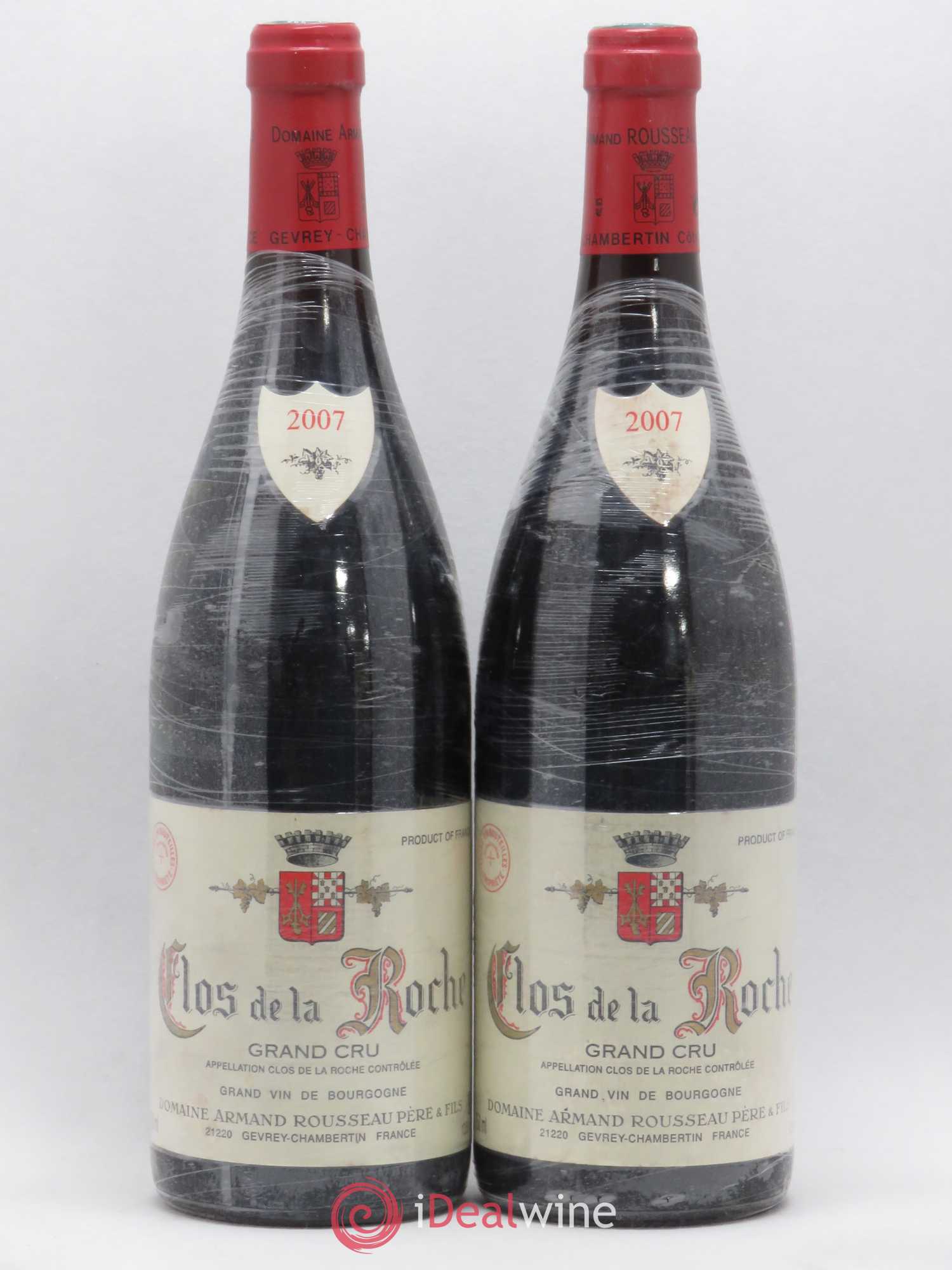 Clos de la Roche Grand Cru Armand Rousseau (Domaine) 2007 - Posten von 2 Flaschen - 0