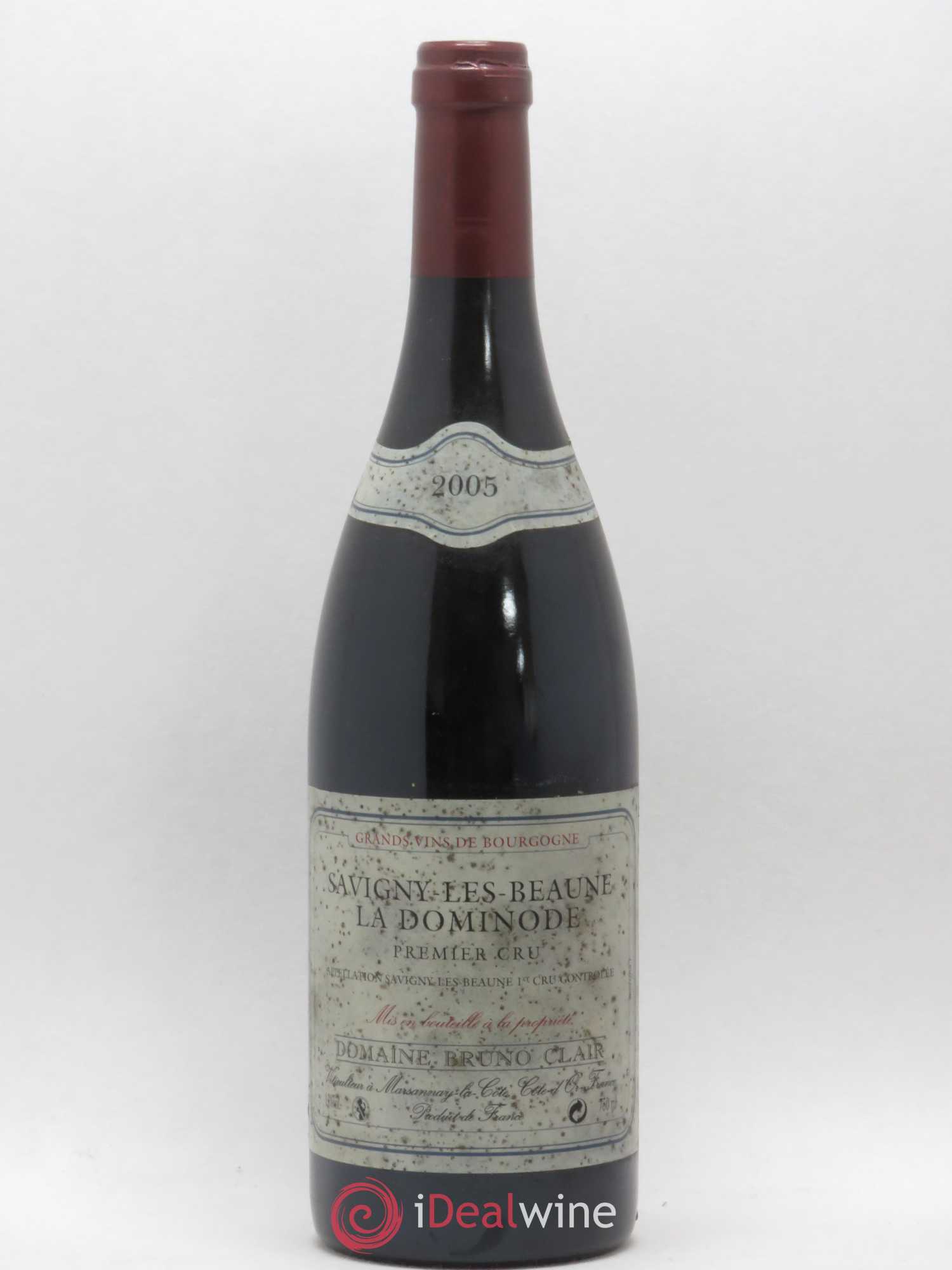 Savigny-lès-Beaune 1er Cru La Dominode Bruno Clair (Domaine) 2005 - Lot de 1 bouteille - 0