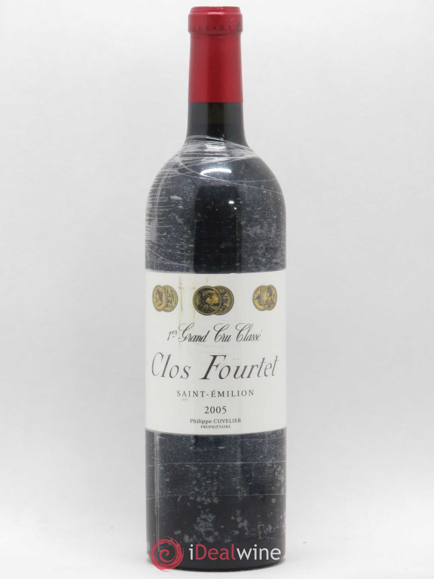 Clos Fourtet 1er Grand Cru Classé B 2005 - Lot de 1 bouteille - 0