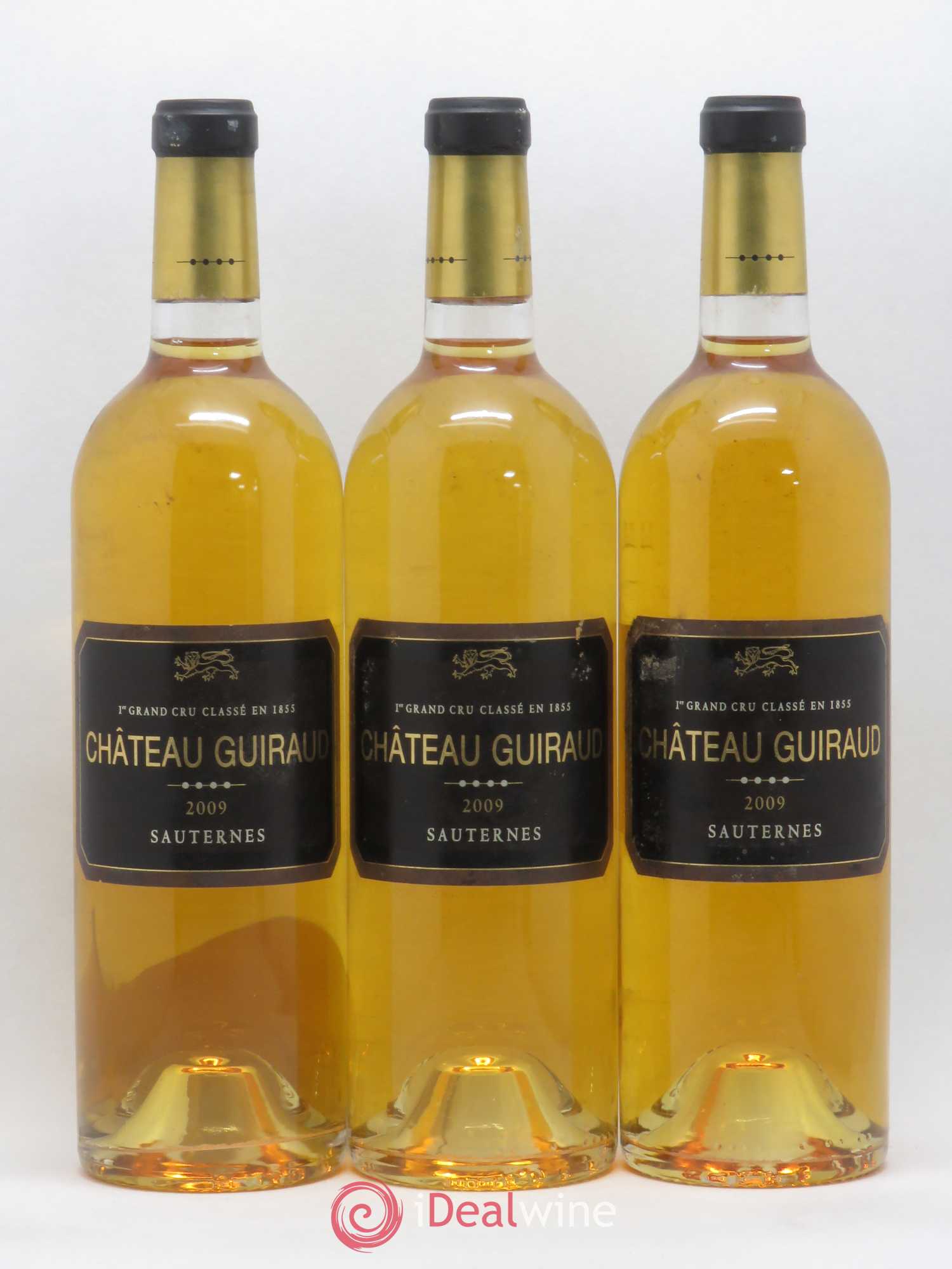 Château Guiraud 1er Grand Cru Classé 2009 - Lotto di 3 bottiglie - 0