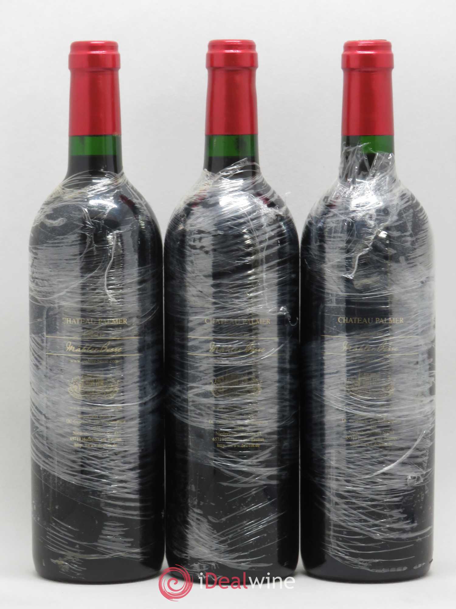 Château Palmer 3ème Grand Cru Classé 1999 - Lot de 3 bouteilles - 1