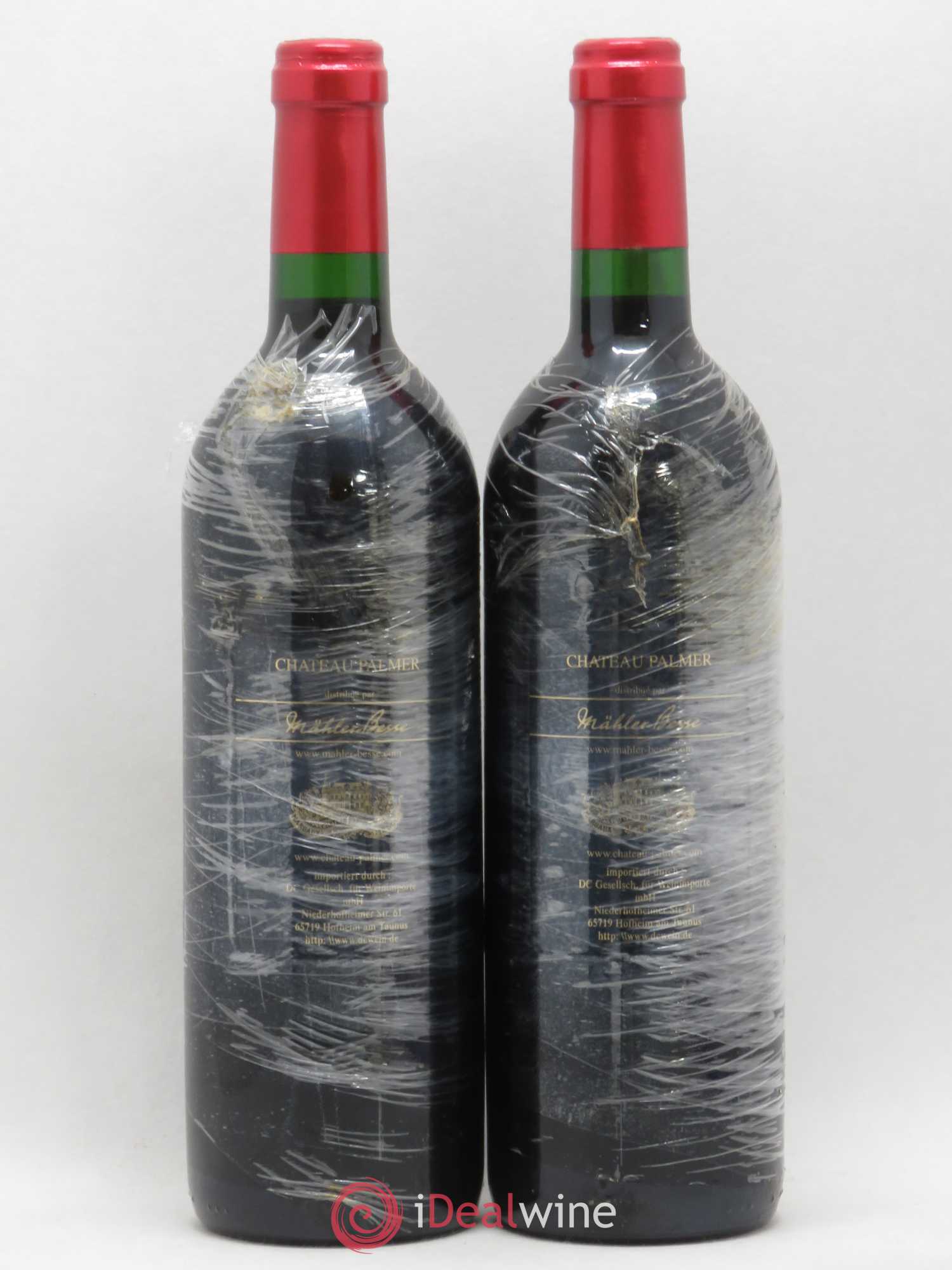 Château Palmer 3ème Grand Cru Classé 1999 - Lot de 2 bouteilles - 1