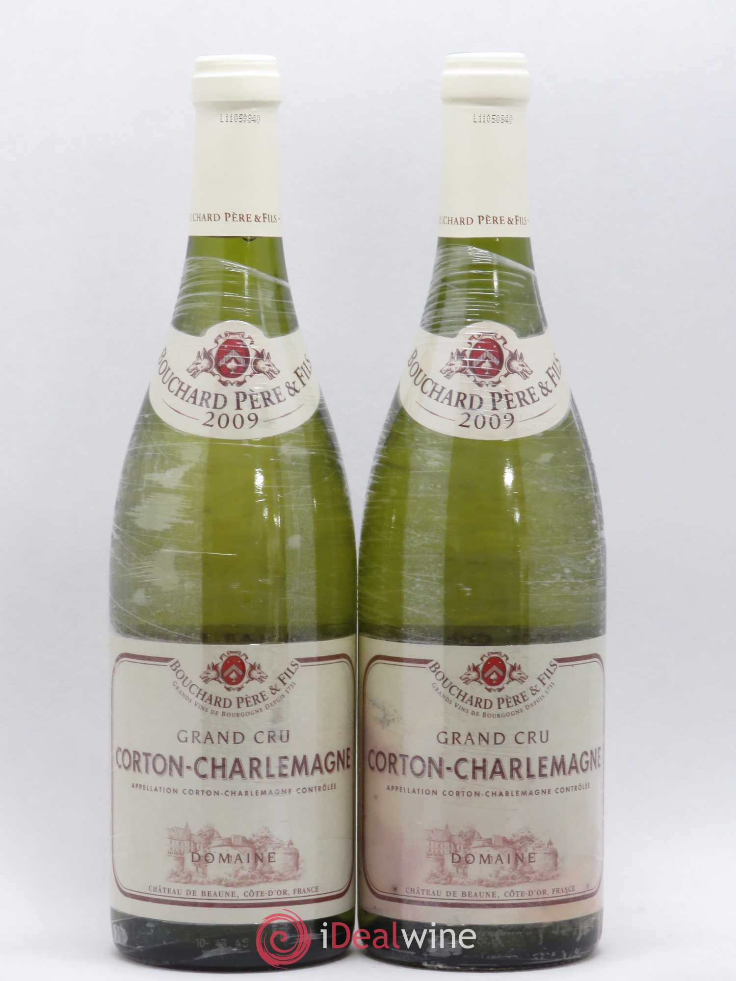 Corton-Charlemagne Grand Cru Bouchard Père & Fils 2009 - Lot de 2 bouteilles - 0