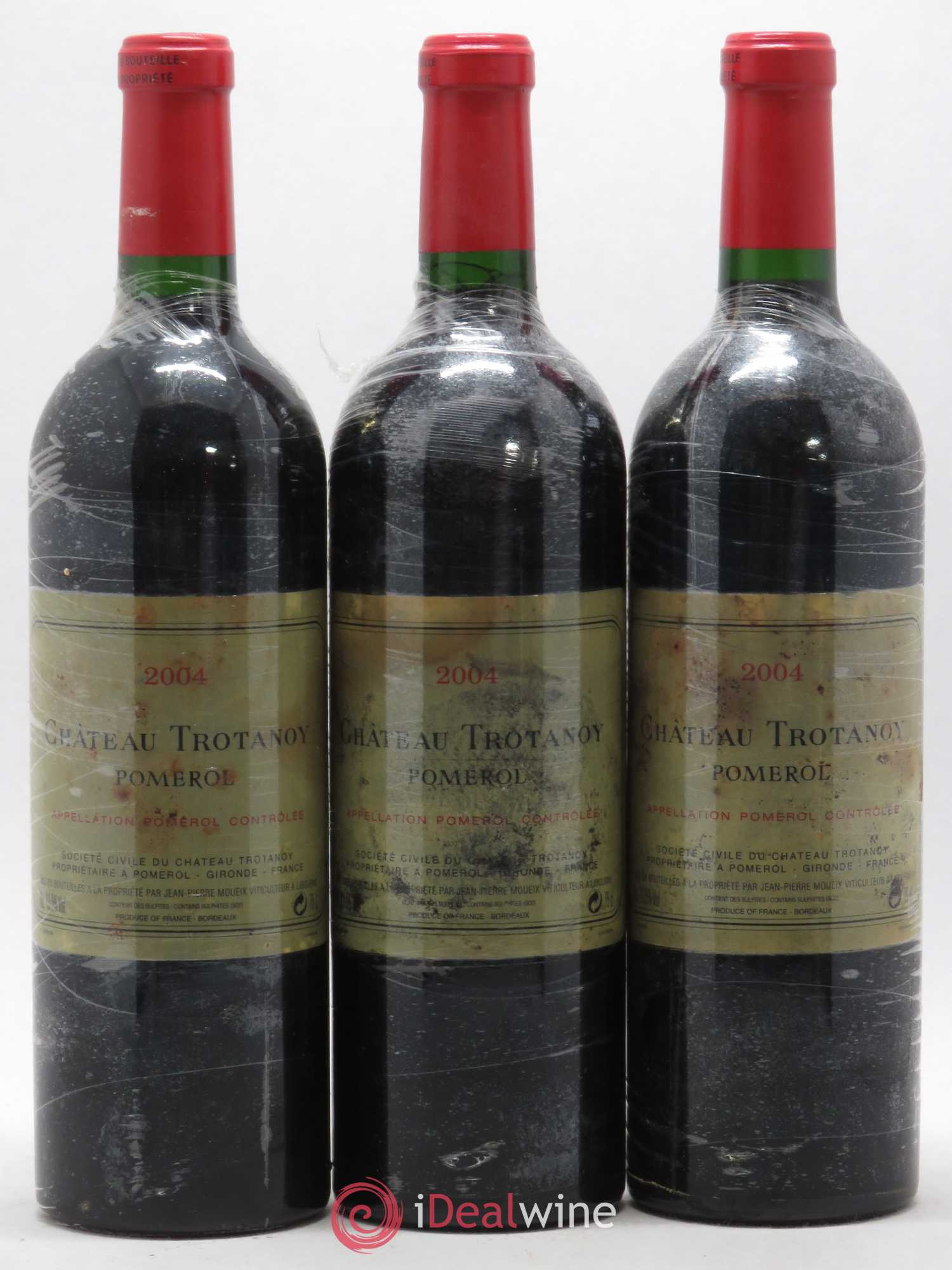 Château Trotanoy 2004 - Lot de 6 bouteilles - 1