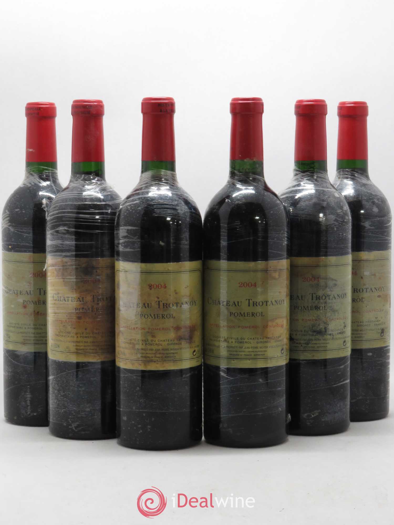 Château Trotanoy 2004 - Lot de 6 bouteilles - 0