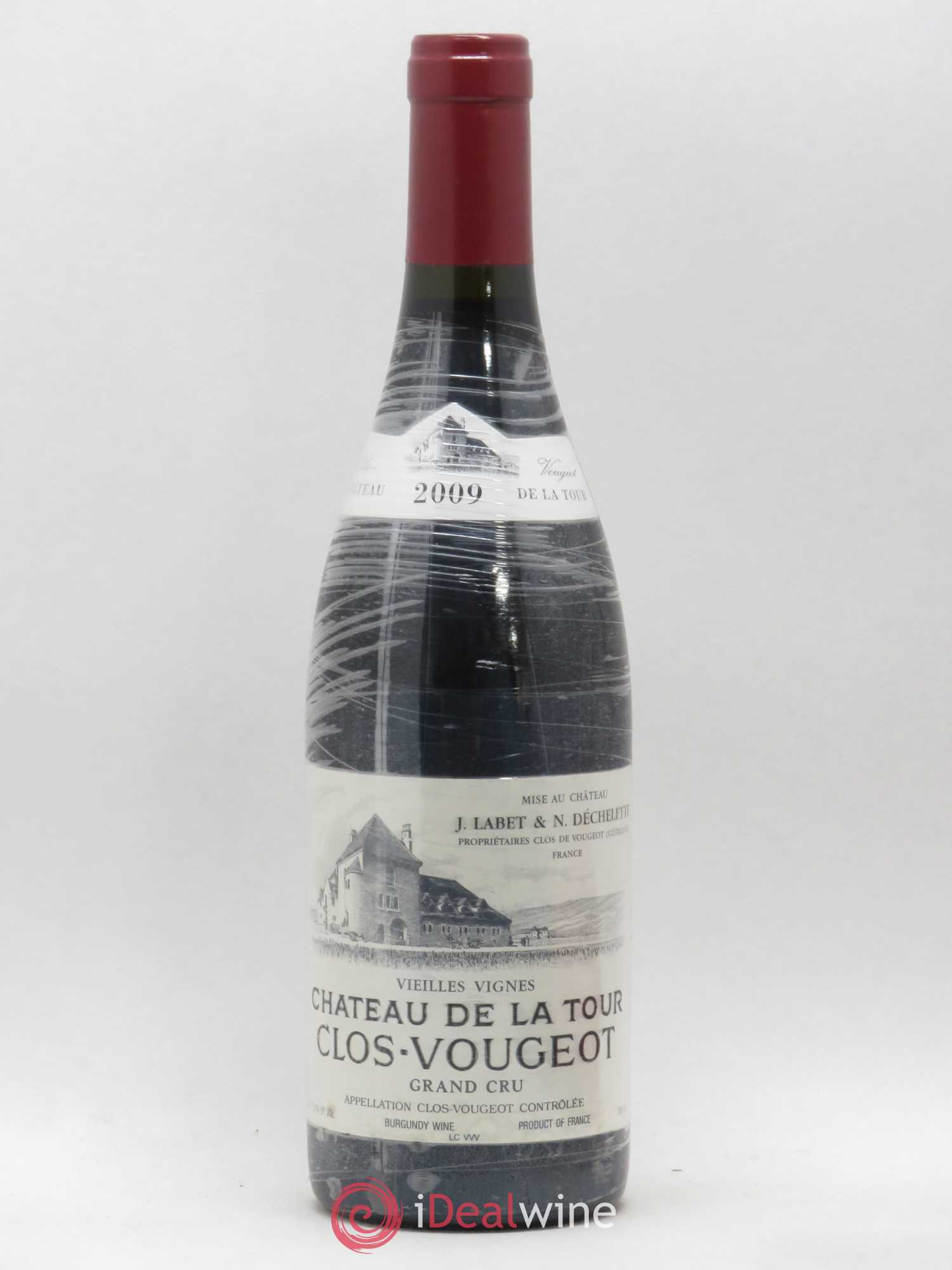 Clos de Vougeot Grand Cru Vieilles Vignes Château de La Tour 2009 - Lot de 1 bouteille - 0