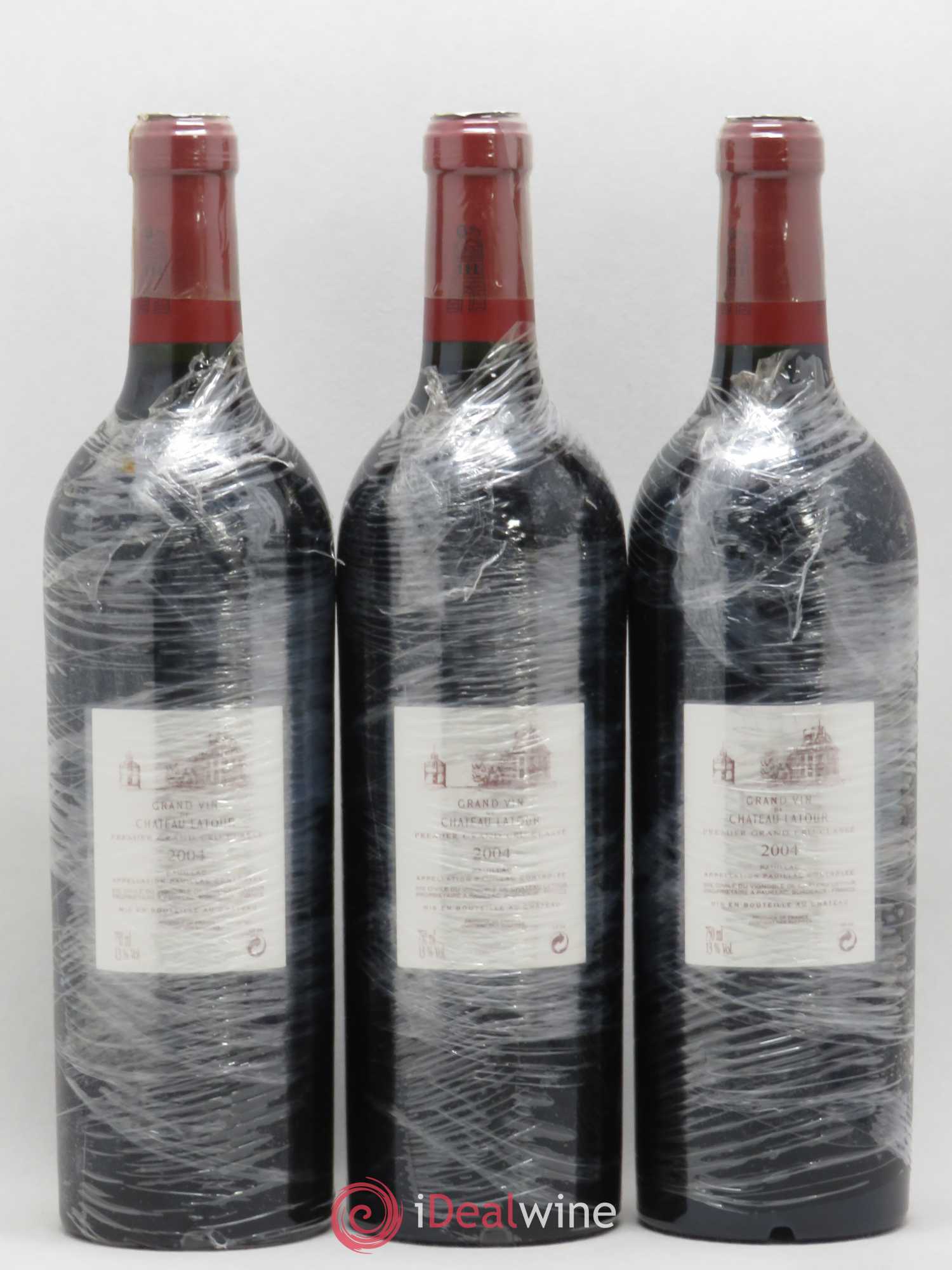 Château Latour 1er Grand Cru Classé 2004 - Lot de 3 bouteilles - 1