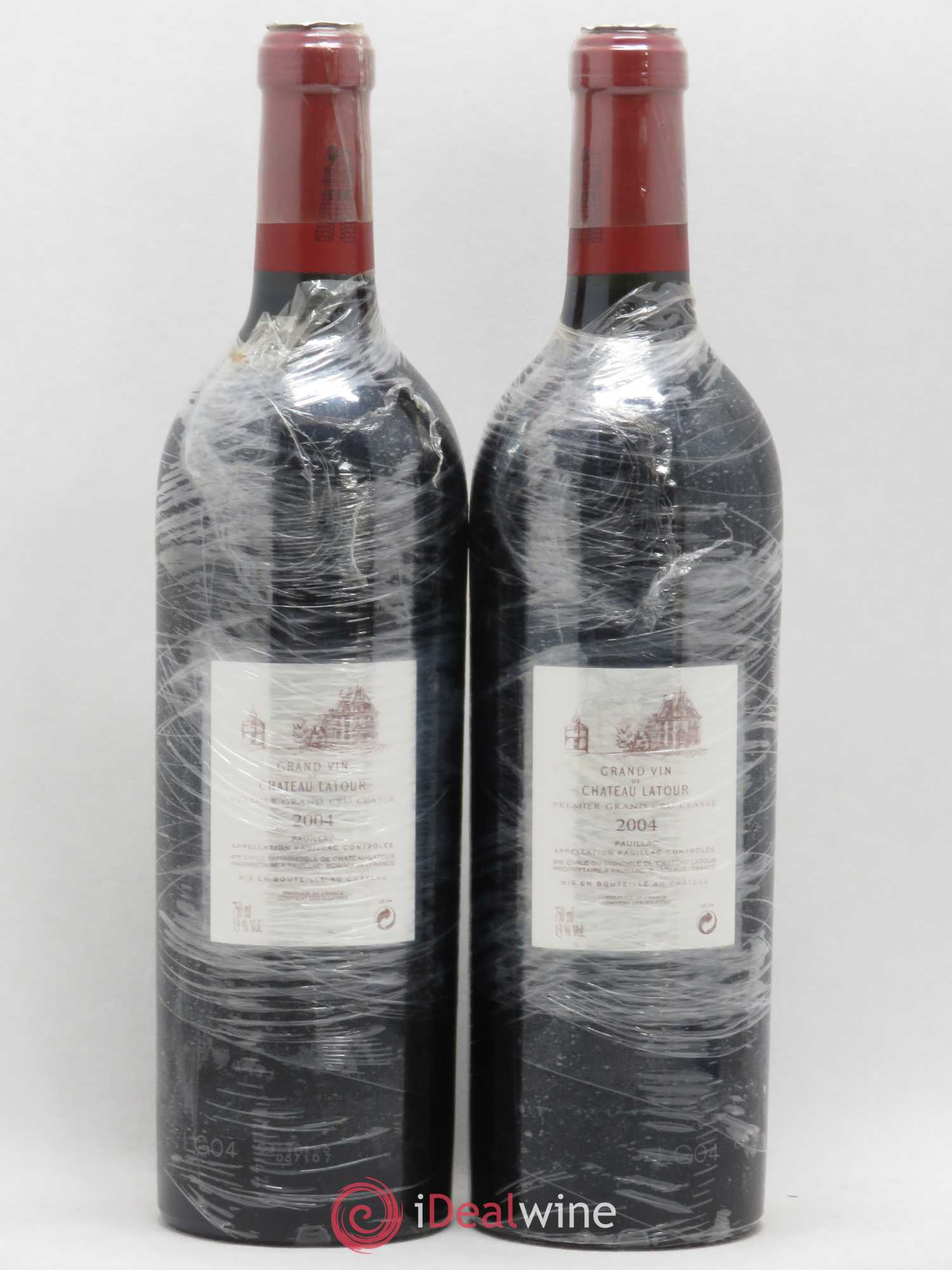 Château Latour 1er Grand Cru Classé 2004 - Lot de 2 bouteilles - 1