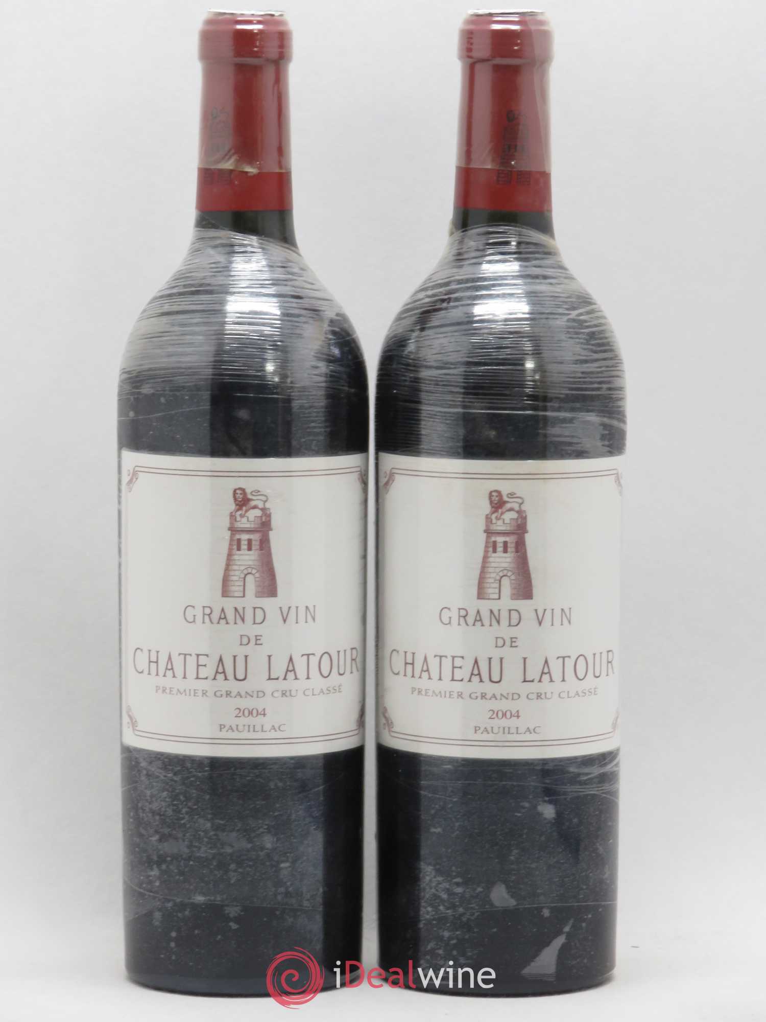 Château Latour 1er Grand Cru Classé 2004 - Lot de 2 bouteilles - 0