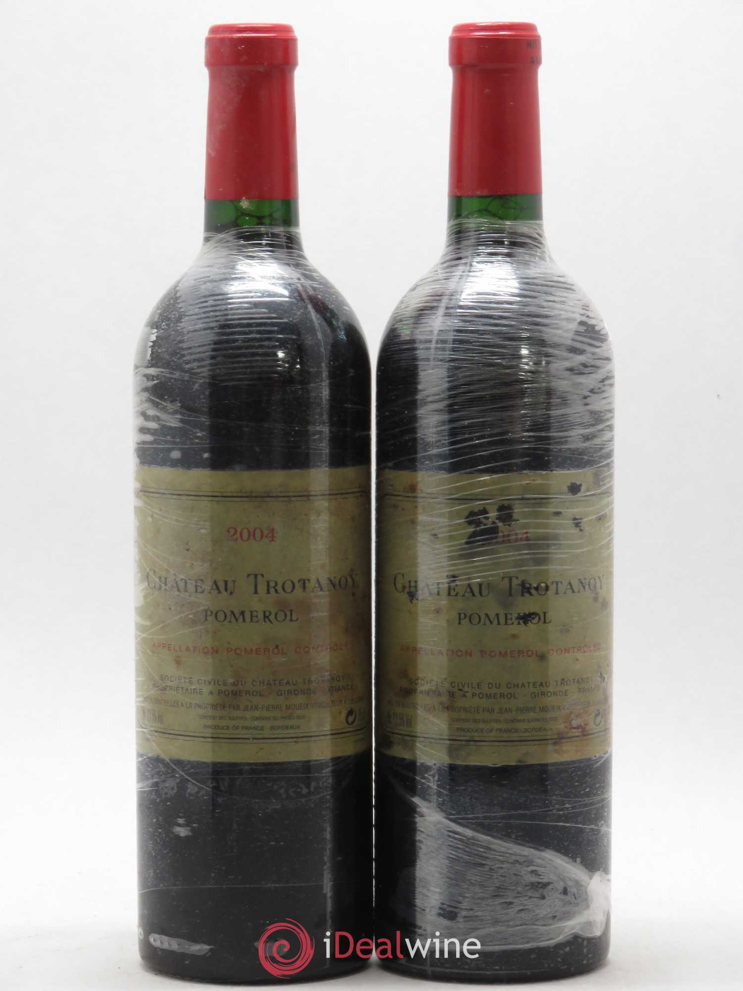 Château Trotanoy 2004 - Lot de 2 bouteilles - 0